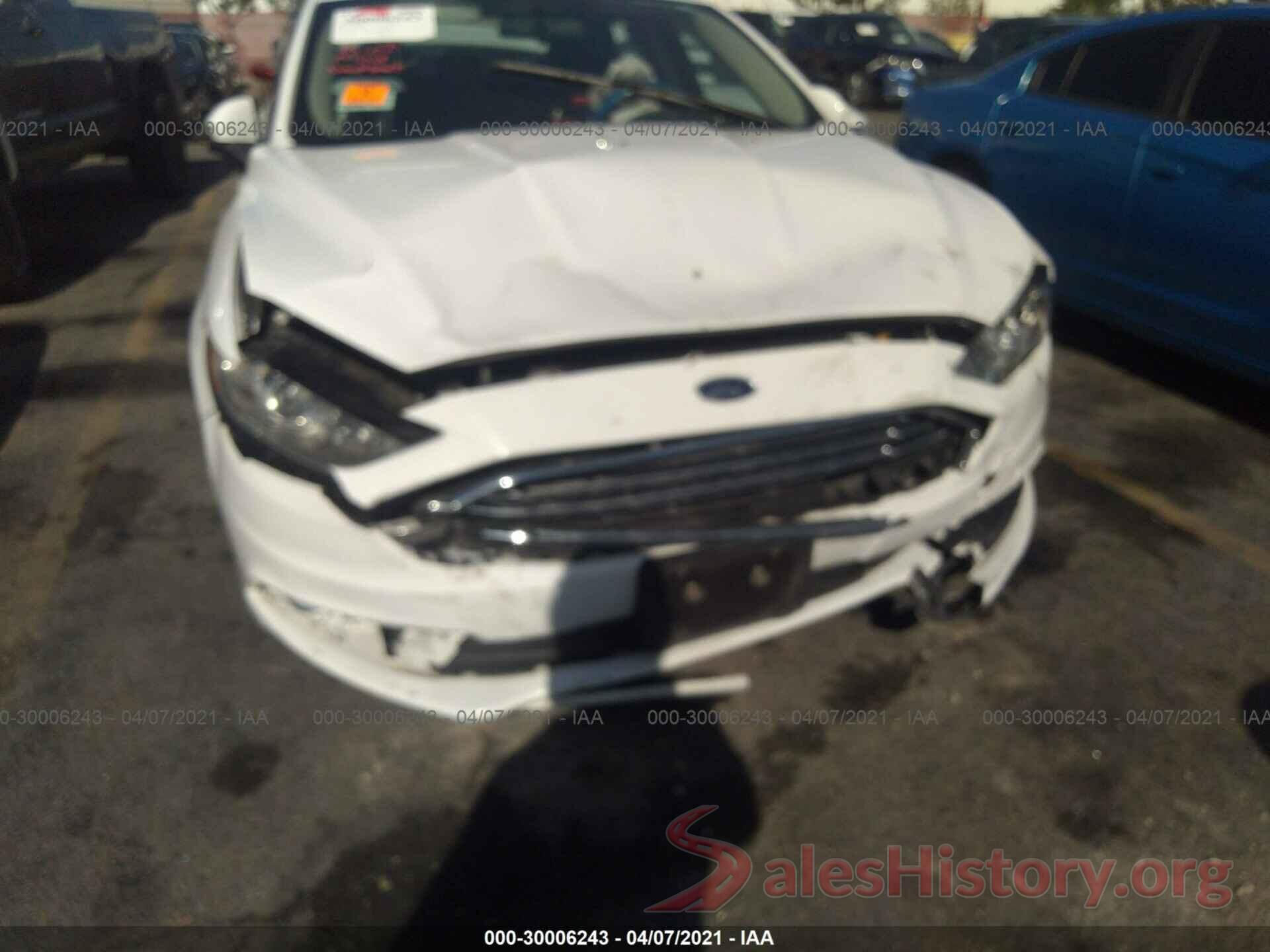 3FA6P0LU3JR163382 2018 FORD FUSION HYBRID