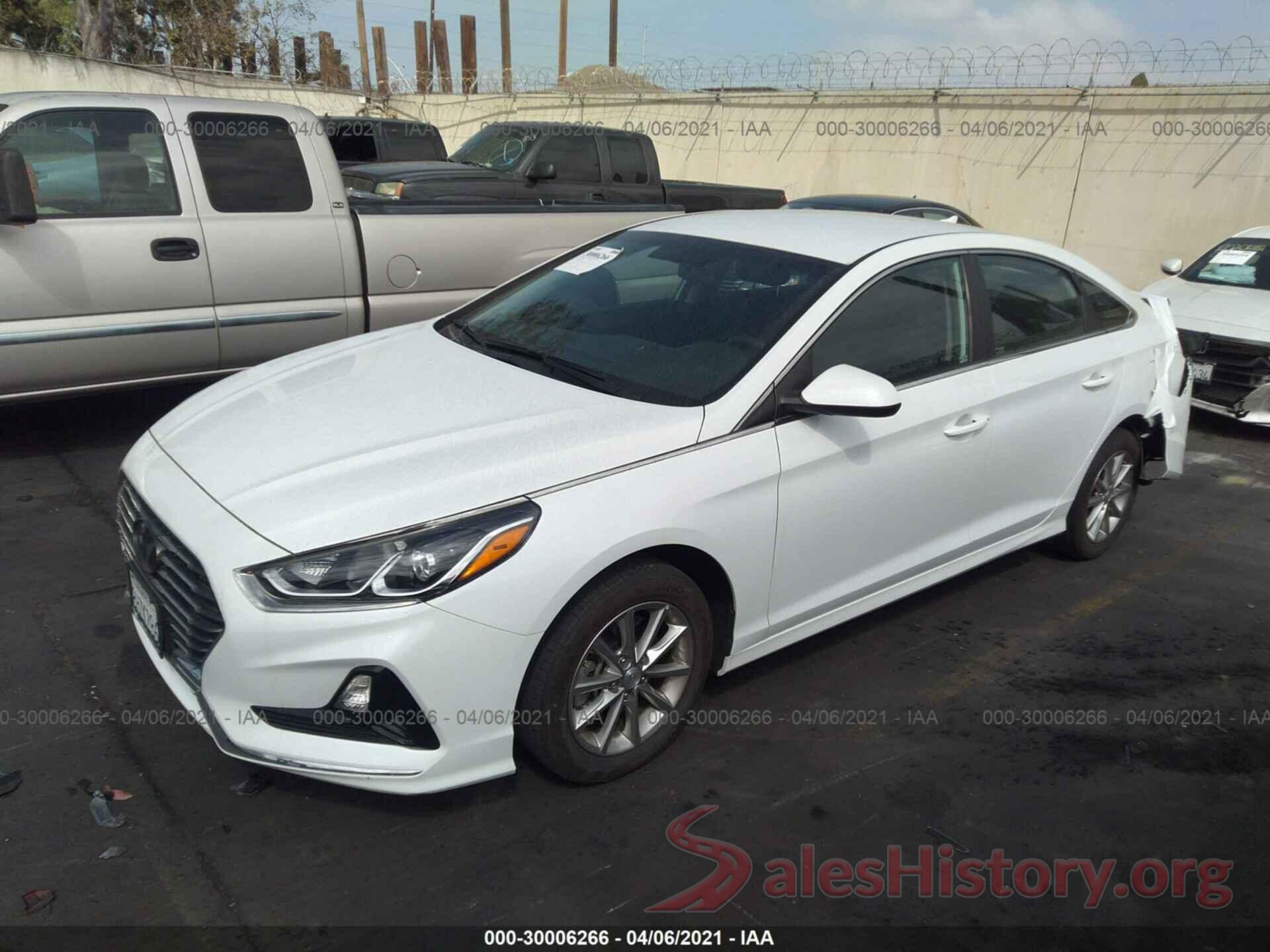 5NPE24AF8KH750410 2019 HYUNDAI SONATA