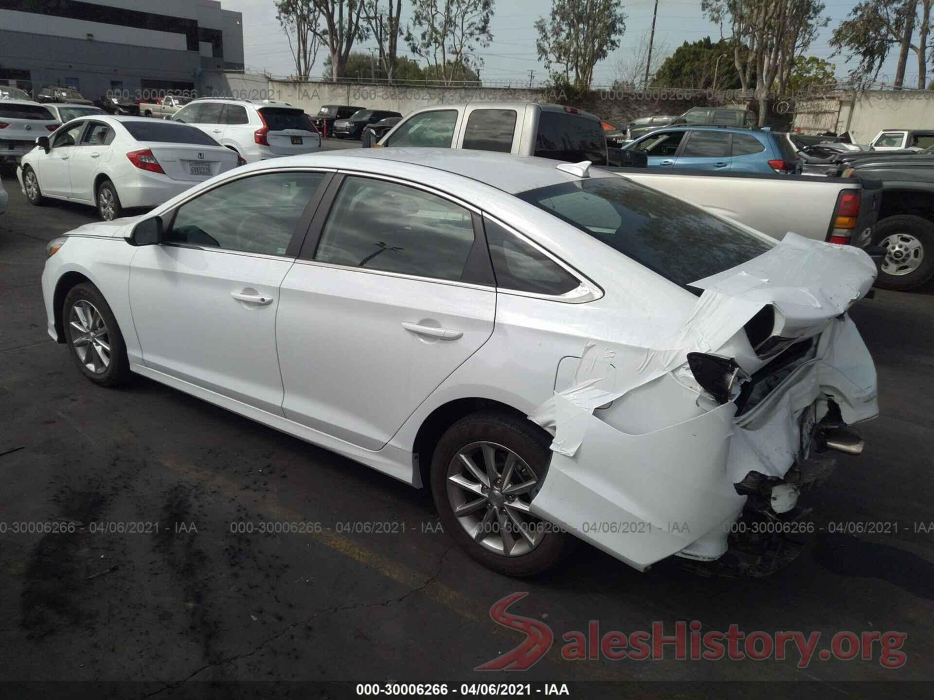 5NPE24AF8KH750410 2019 HYUNDAI SONATA