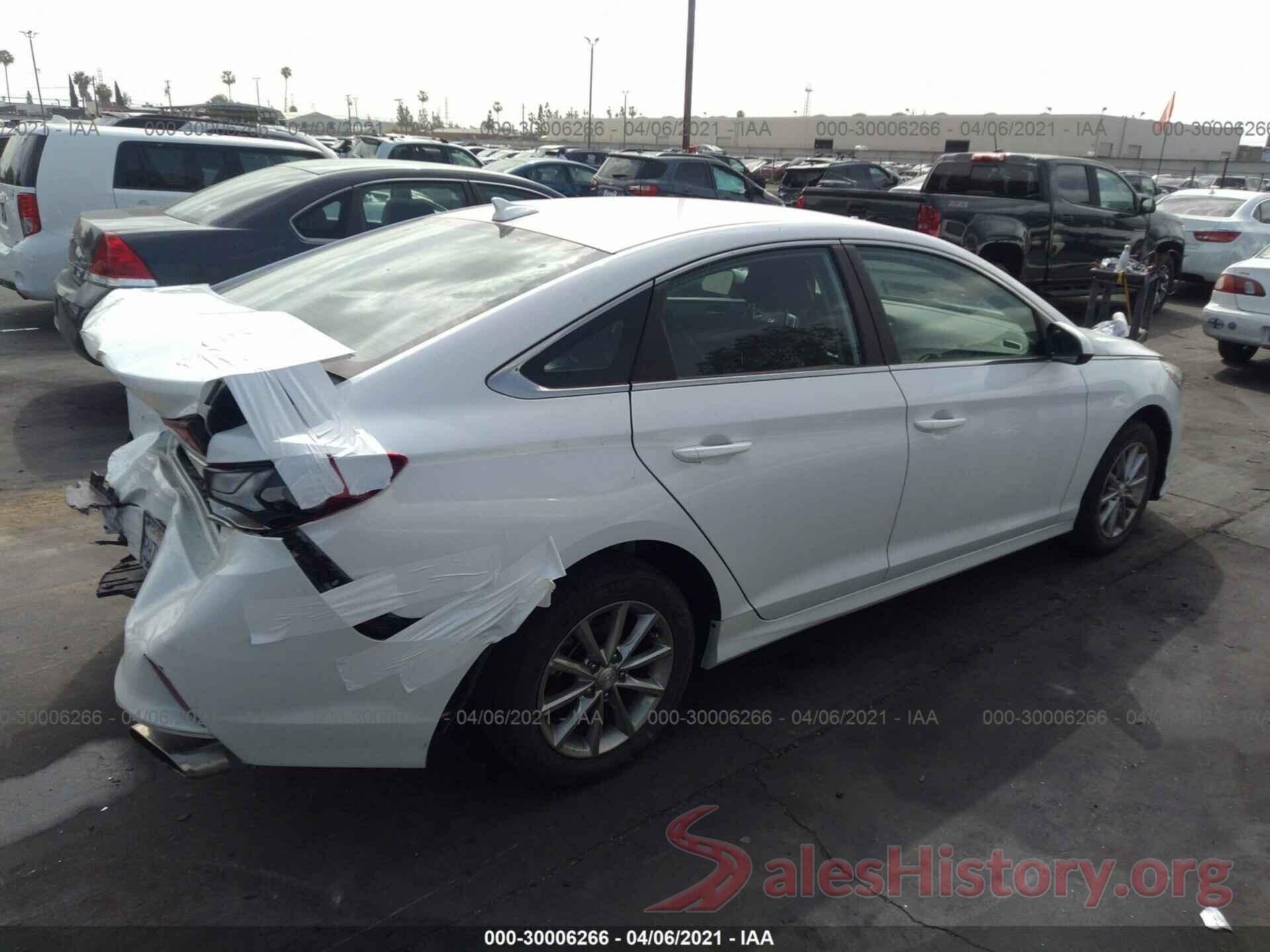 5NPE24AF8KH750410 2019 HYUNDAI SONATA