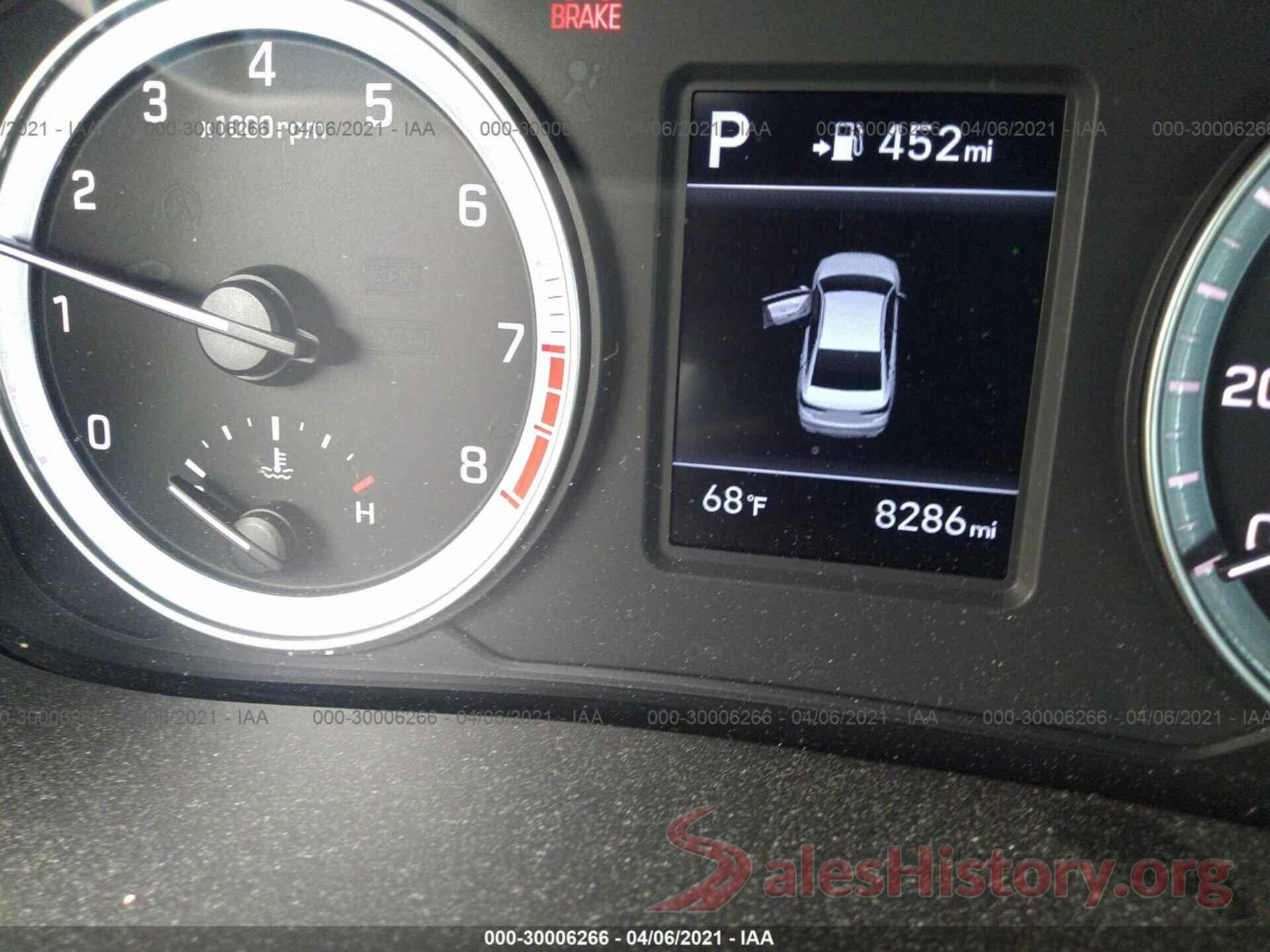 5NPE24AF8KH750410 2019 HYUNDAI SONATA