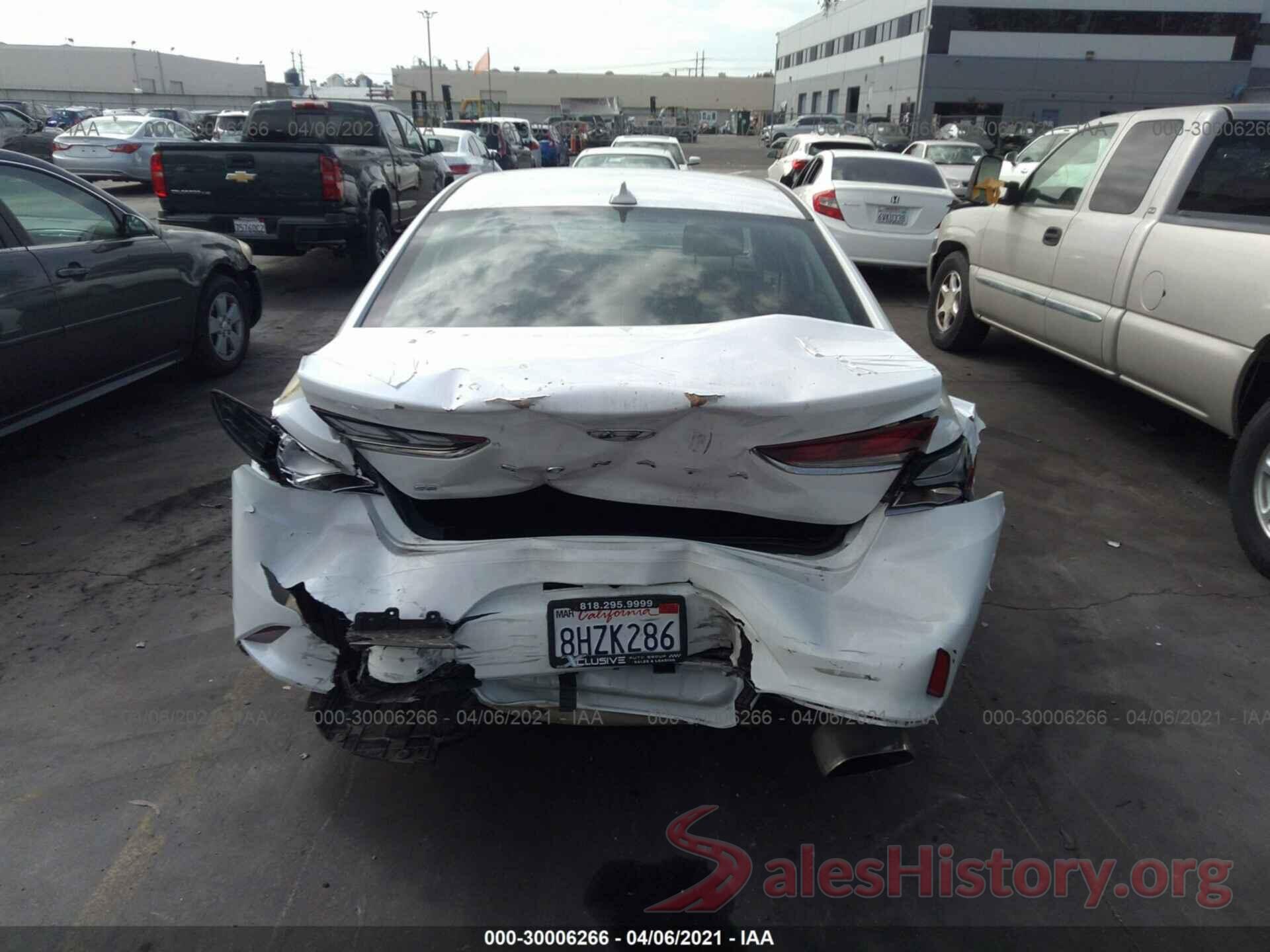 5NPE24AF8KH750410 2019 HYUNDAI SONATA