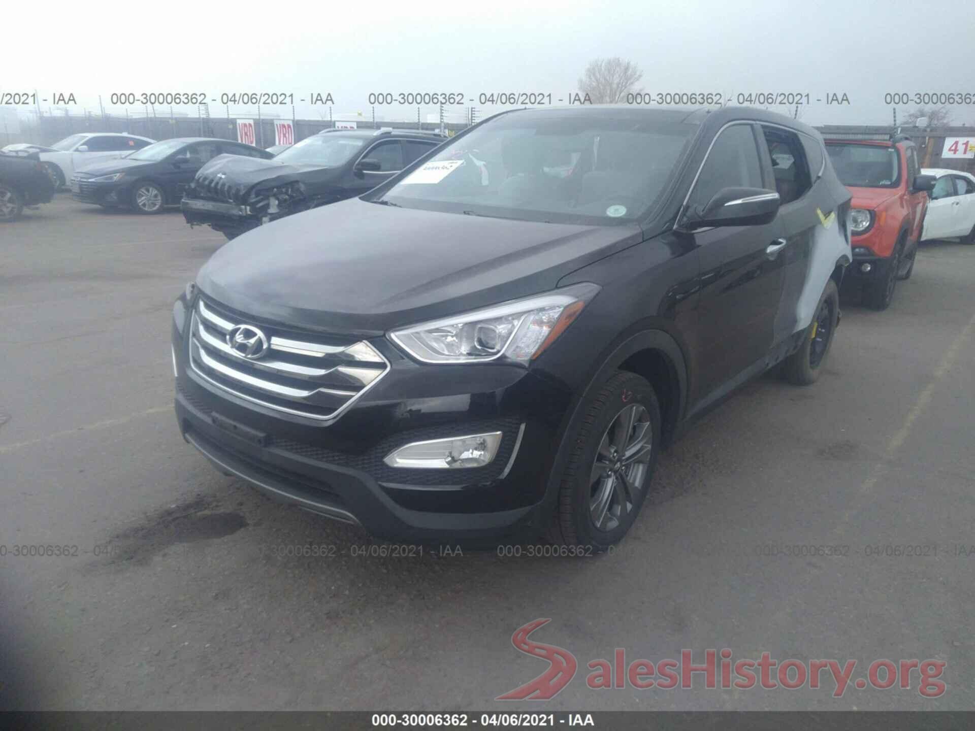 5XYZUDLB7GG374870 2016 HYUNDAI SANTA FE SPORT