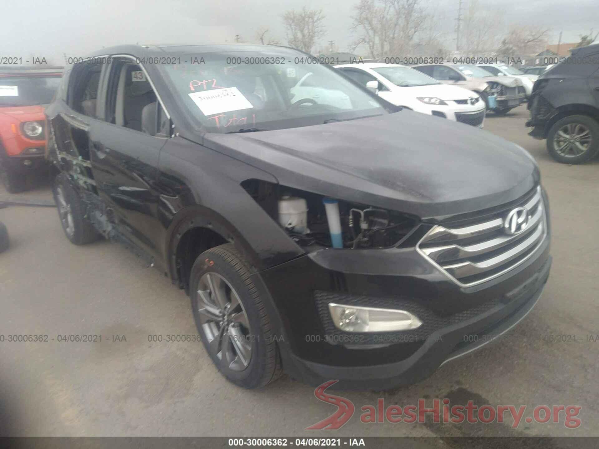 5XYZUDLB7GG374870 2016 HYUNDAI SANTA FE SPORT