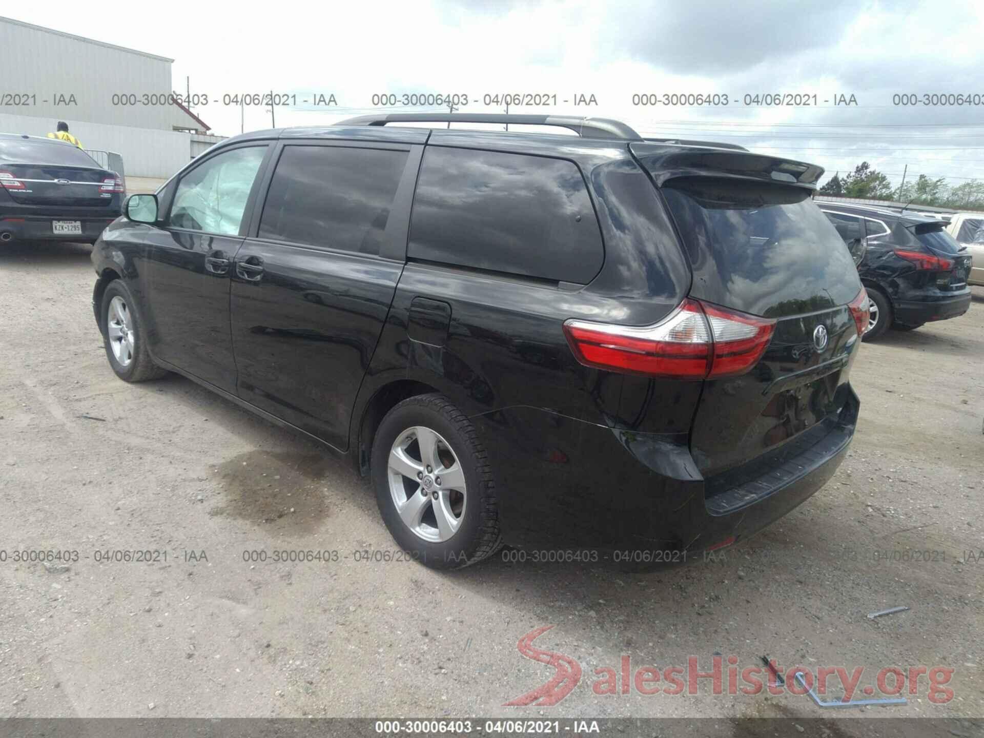 5TDKK3DC0GS760090 2016 TOYOTA SIENNA