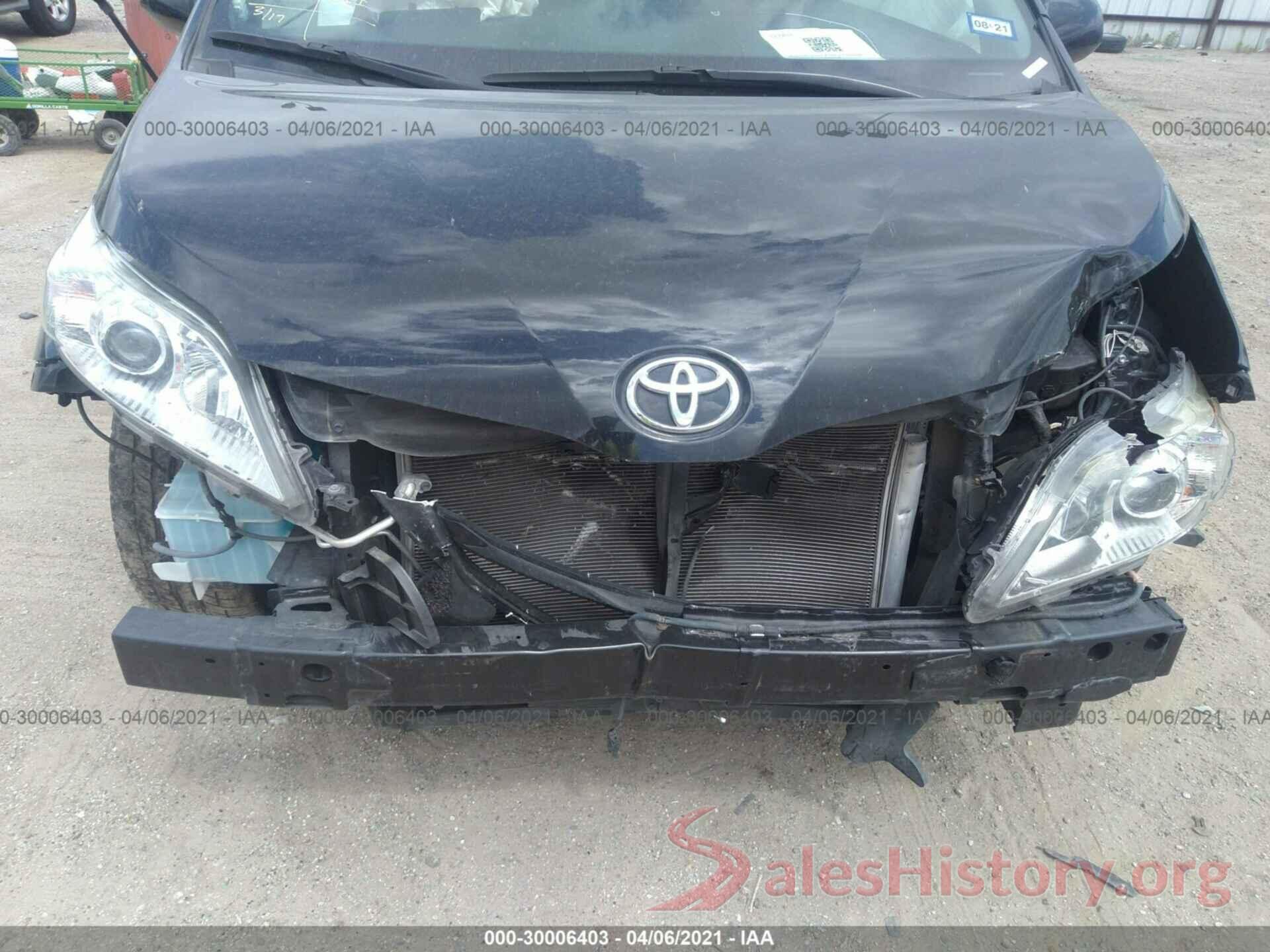 5TDKK3DC0GS760090 2016 TOYOTA SIENNA