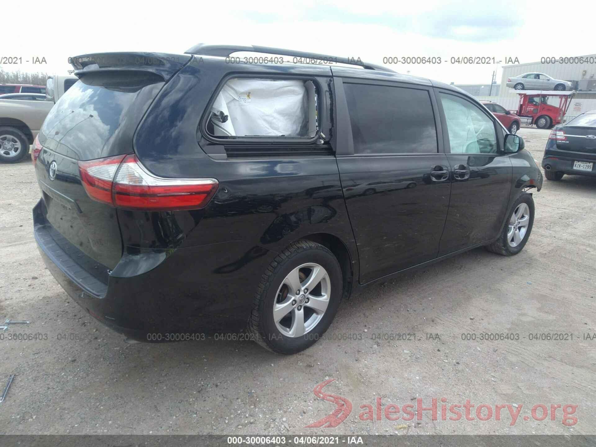 5TDKK3DC0GS760090 2016 TOYOTA SIENNA