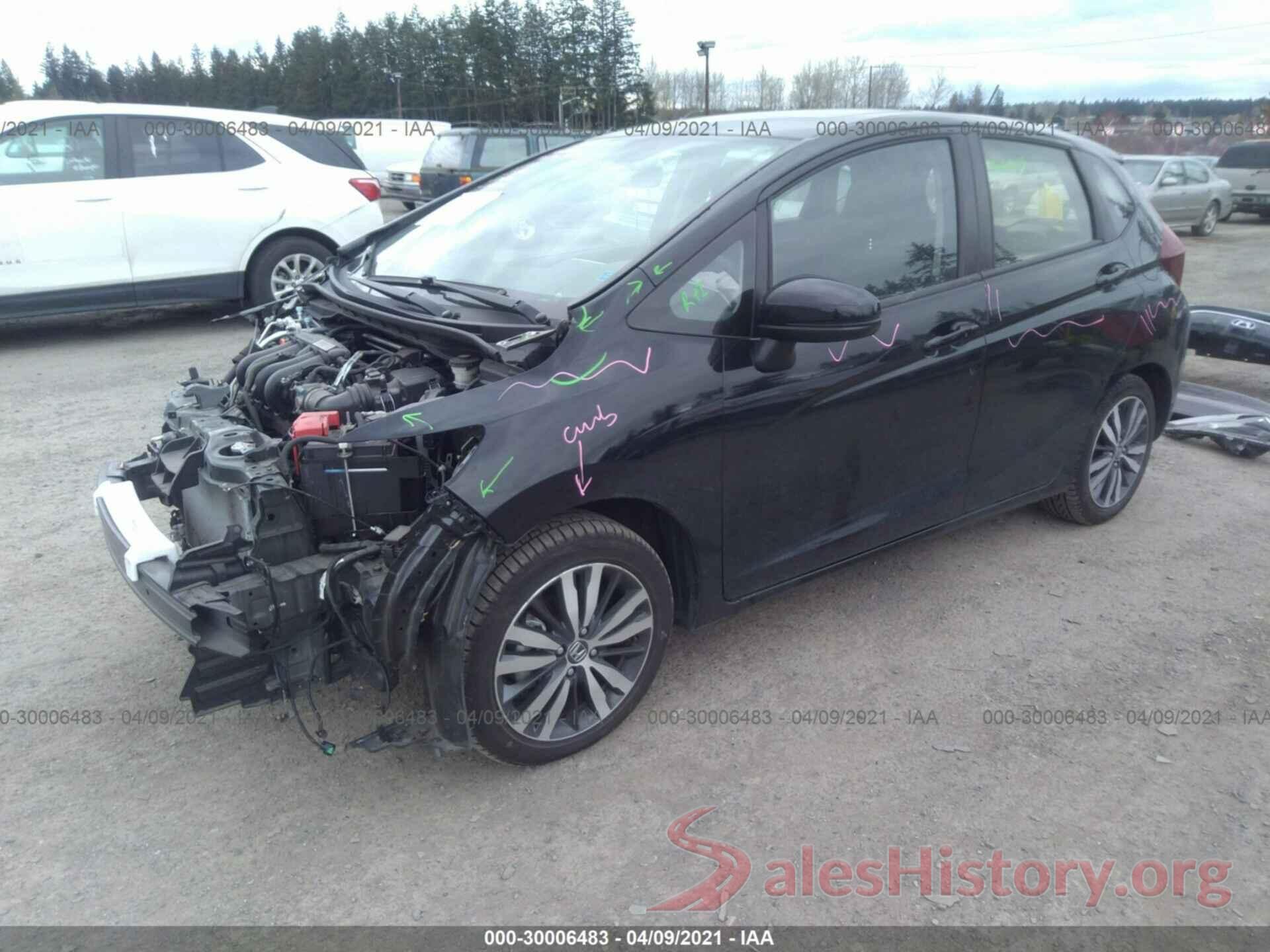 JHMGK5H78HS002777 2017 HONDA FIT