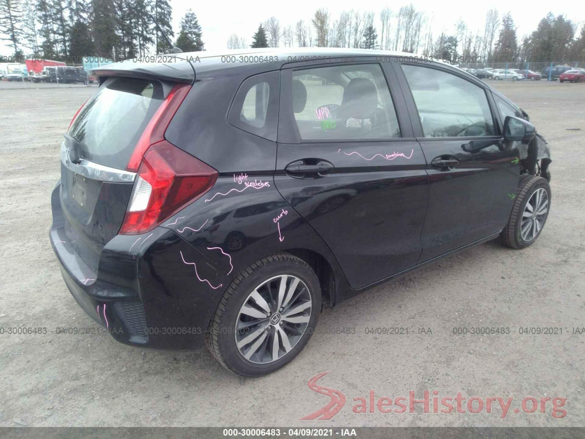 JHMGK5H78HS002777 2017 HONDA FIT