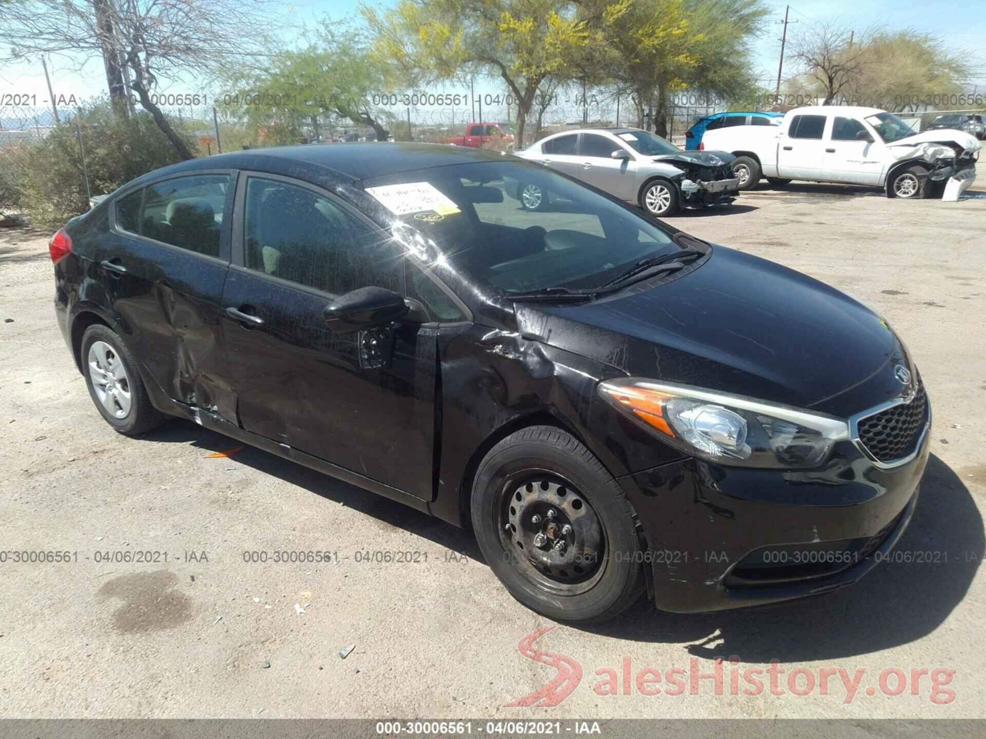 KNAFK4A60G5534737 2016 KIA FORTE