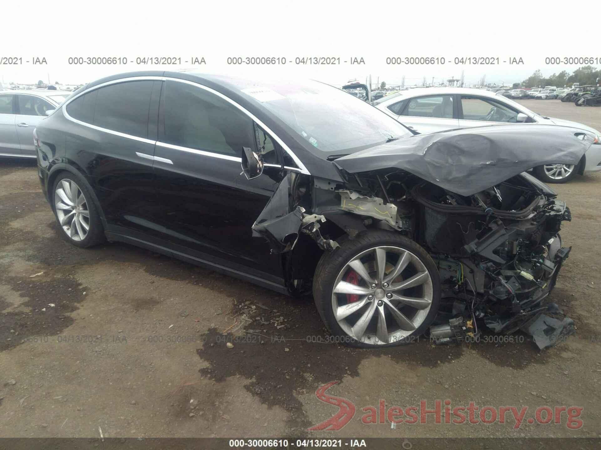 5YJXCAE42GFS00252 2016 TESLA MODEL X