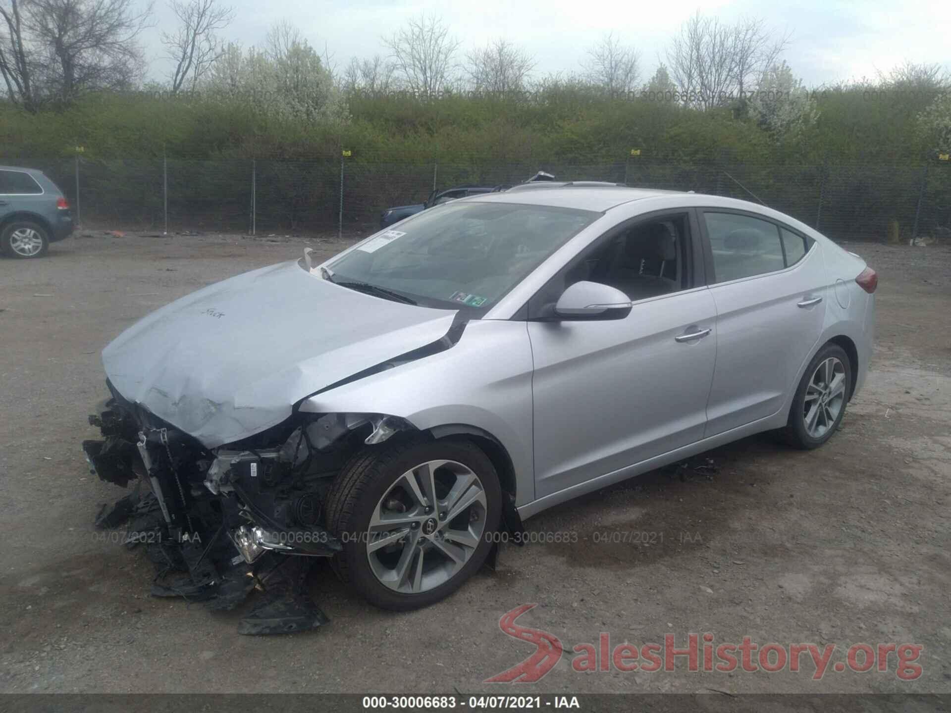 KMHD84LF7HU316867 2017 HYUNDAI ELANTRA