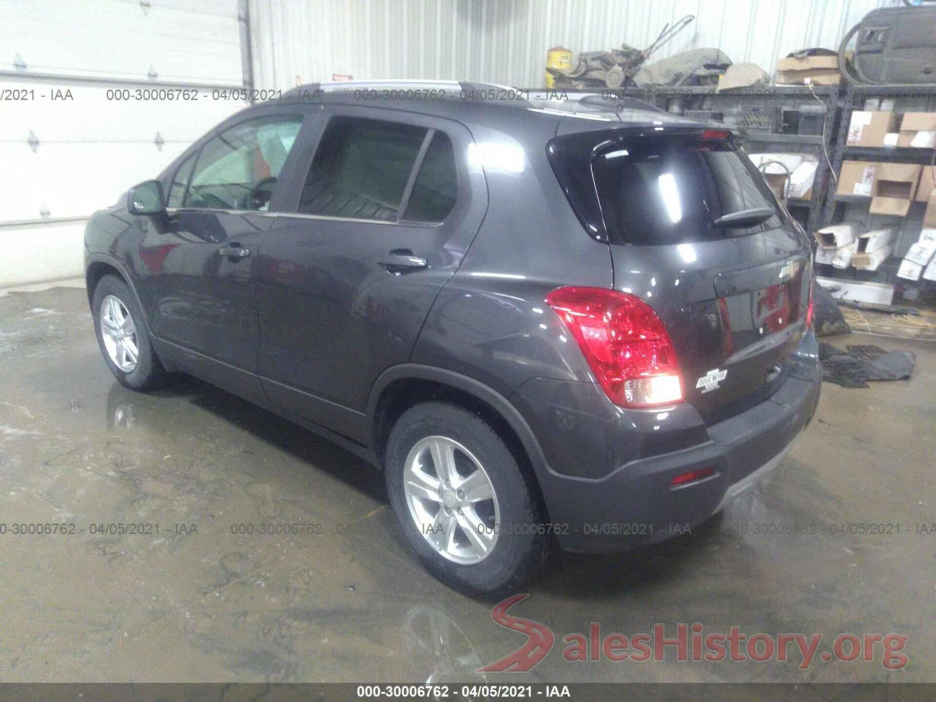 3GNCJLSB8GL198423 2016 CHEVROLET TRAX