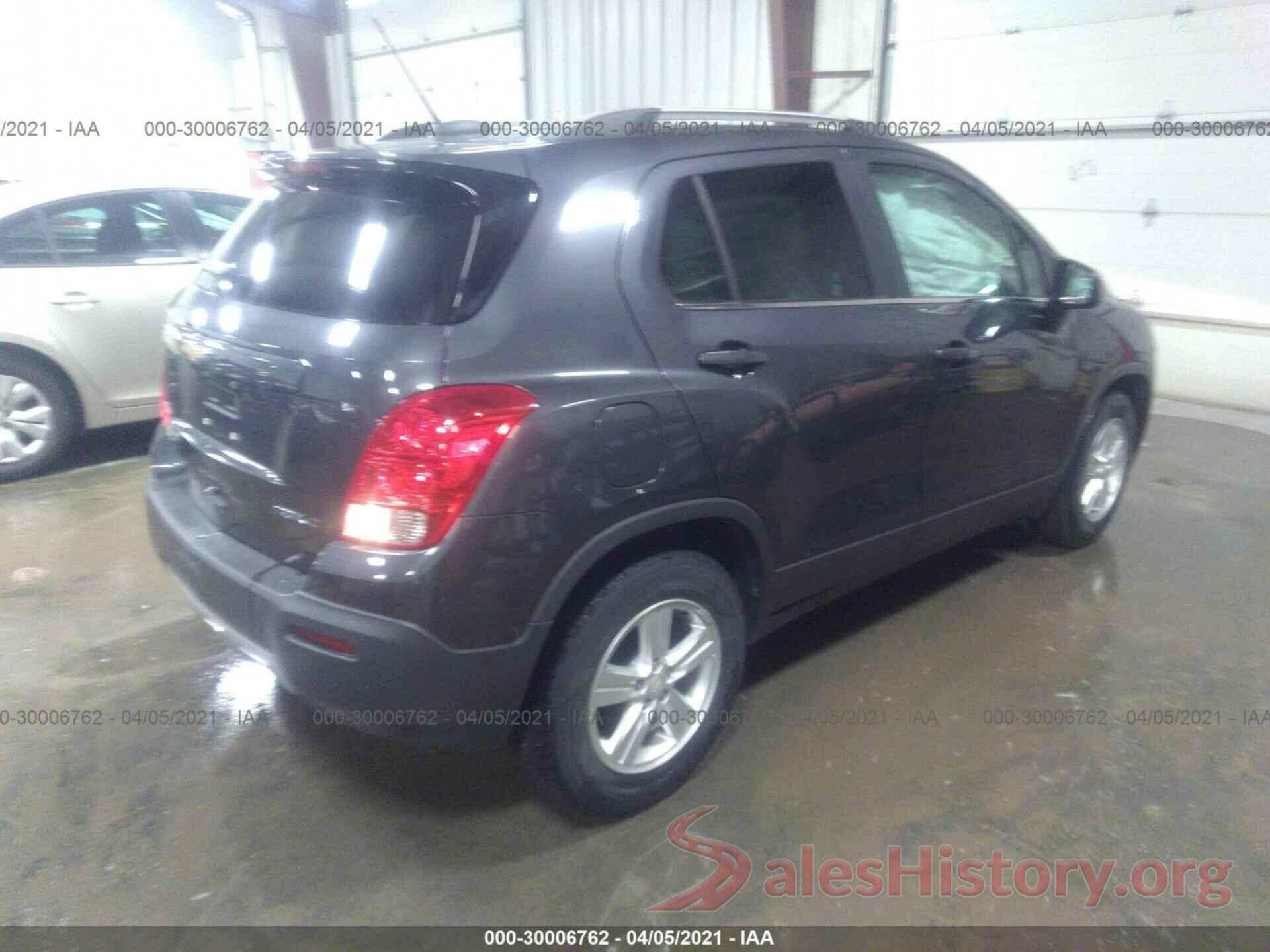 3GNCJLSB8GL198423 2016 CHEVROLET TRAX