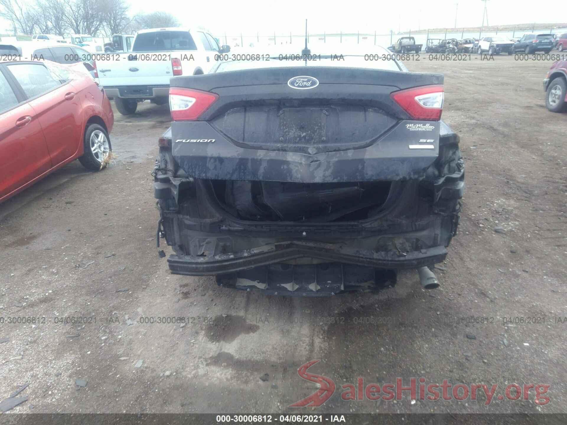 3FA6P0HD9GR303601 2016 FORD FUSION