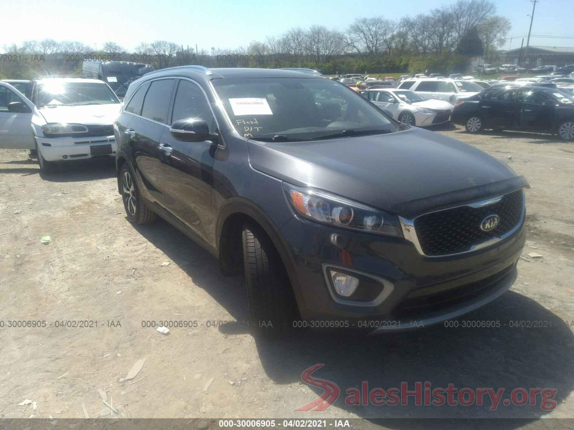 5XYPH4A55GG124018 2016 KIA SORENTO