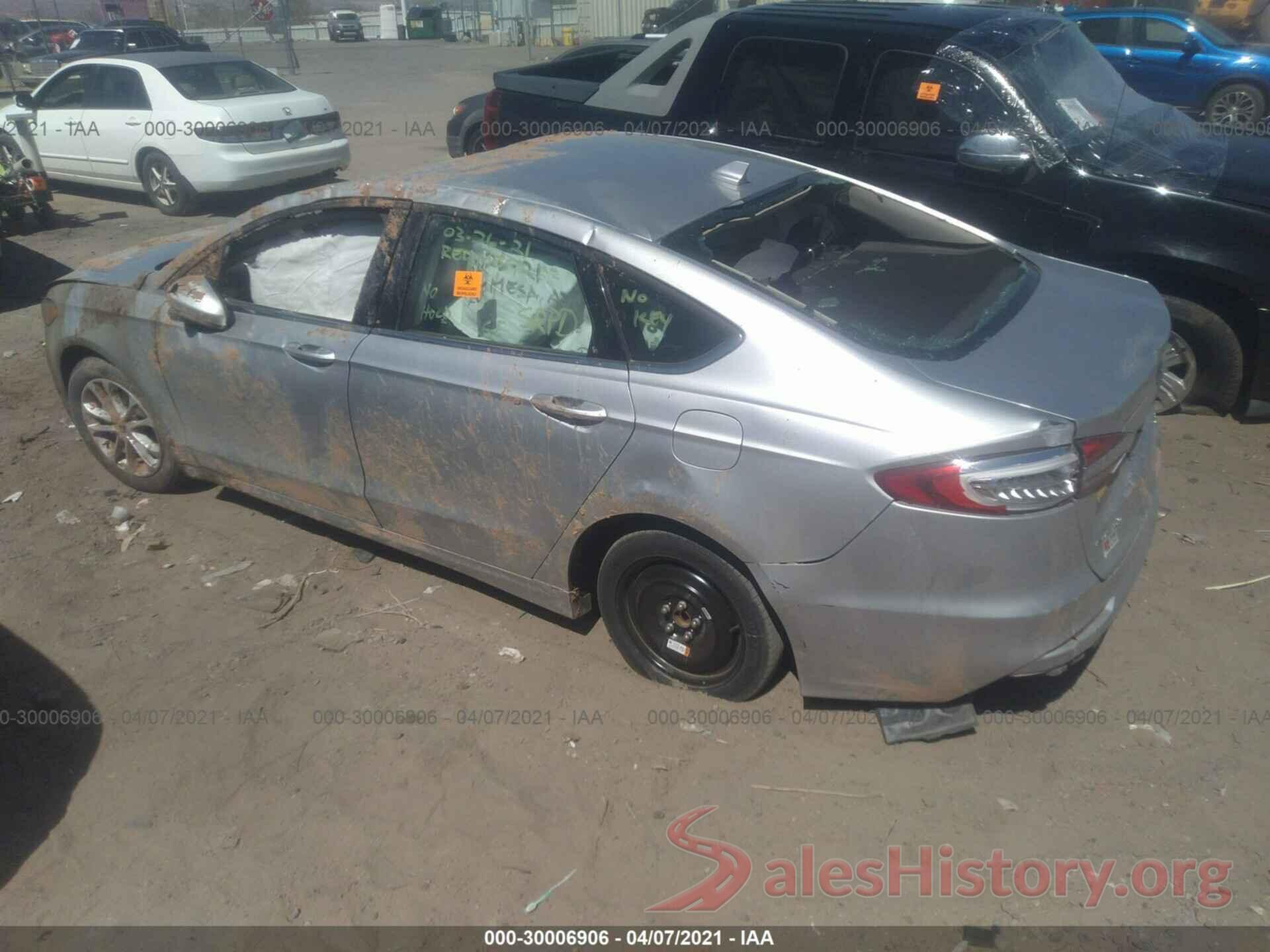 3FA6P0HD2KR232167 2019 FORD FUSION