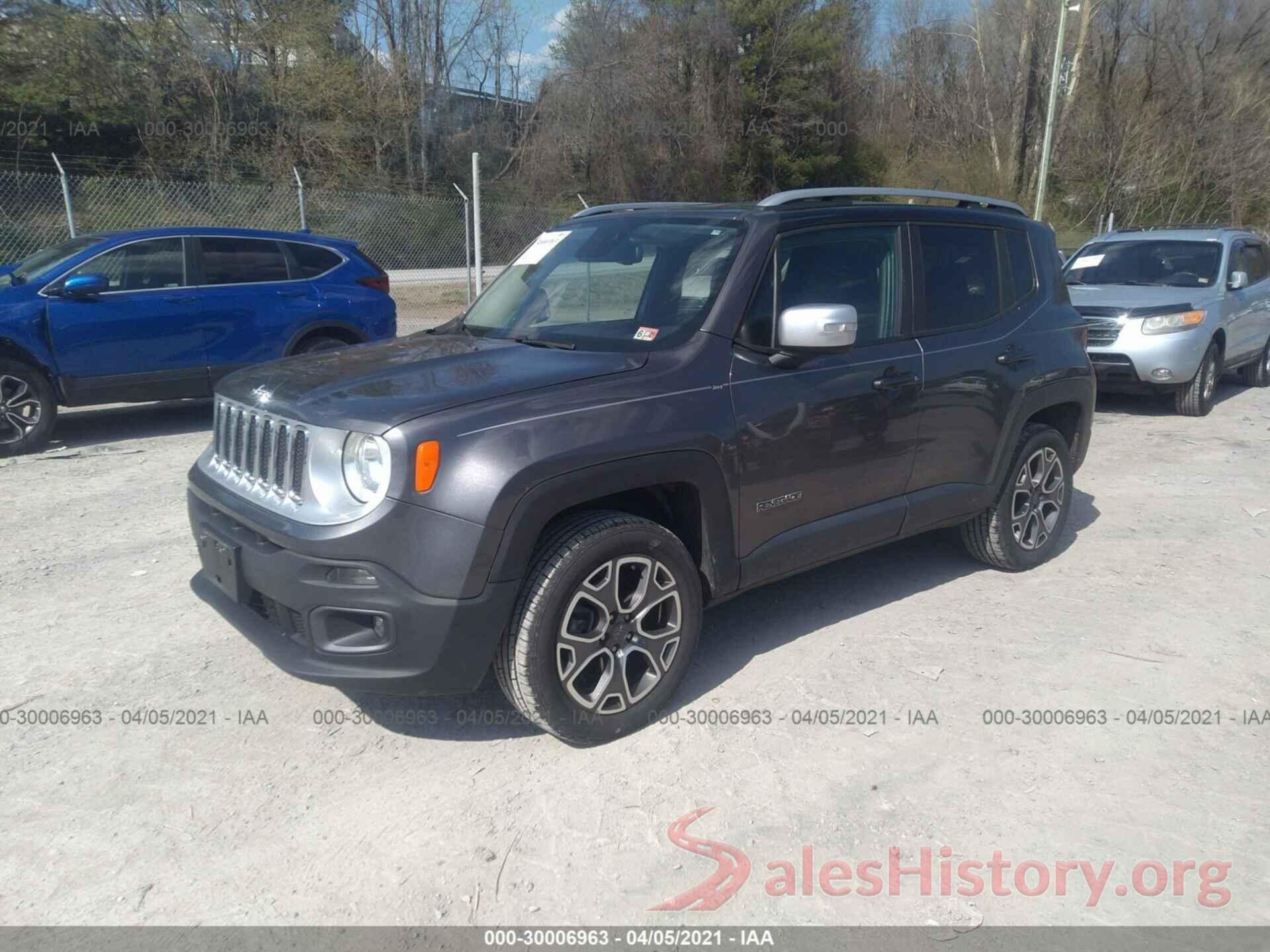 ZACCJBDT1GPC93079 2016 JEEP RENEGADE