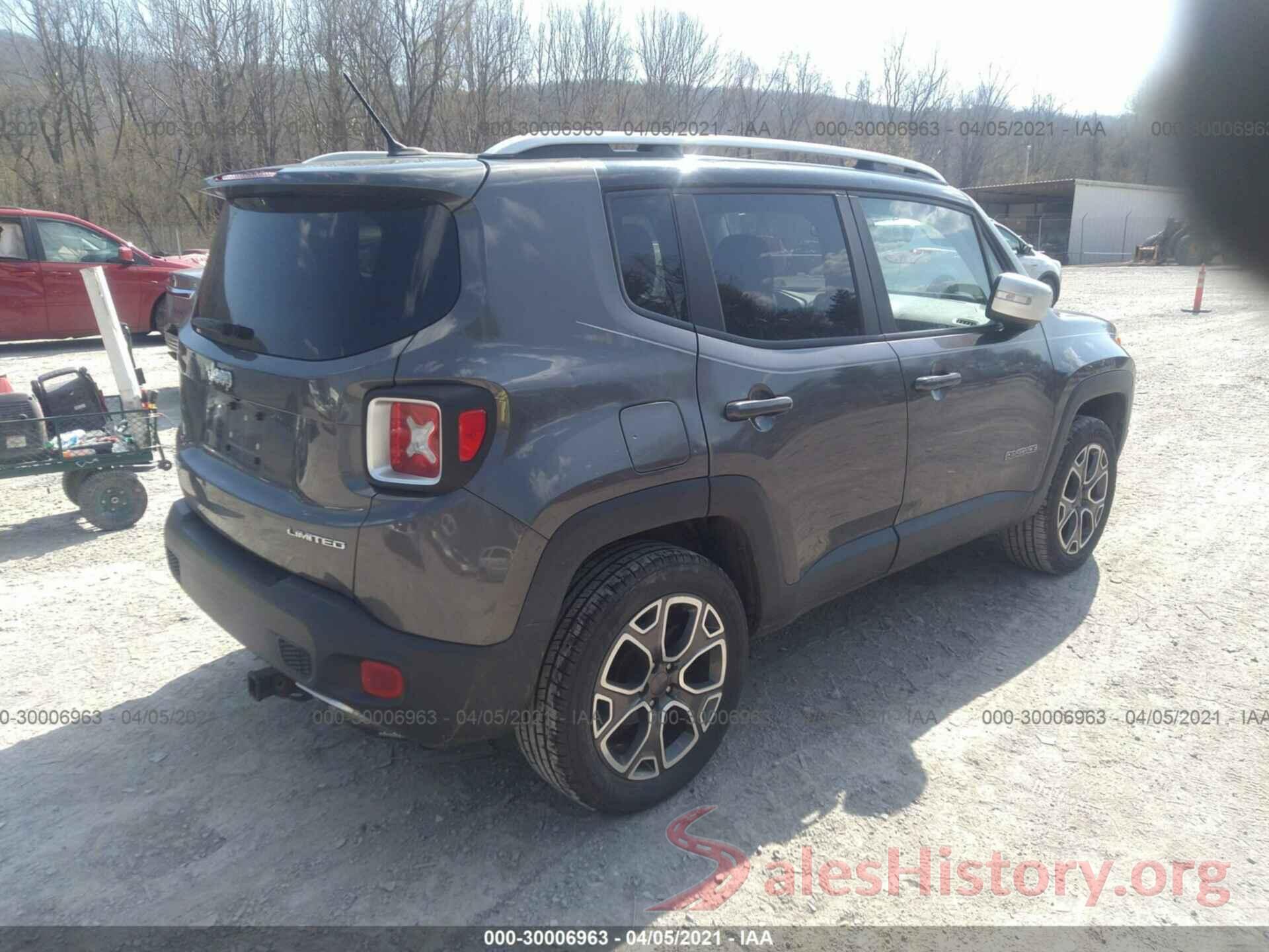 ZACCJBDT1GPC93079 2016 JEEP RENEGADE