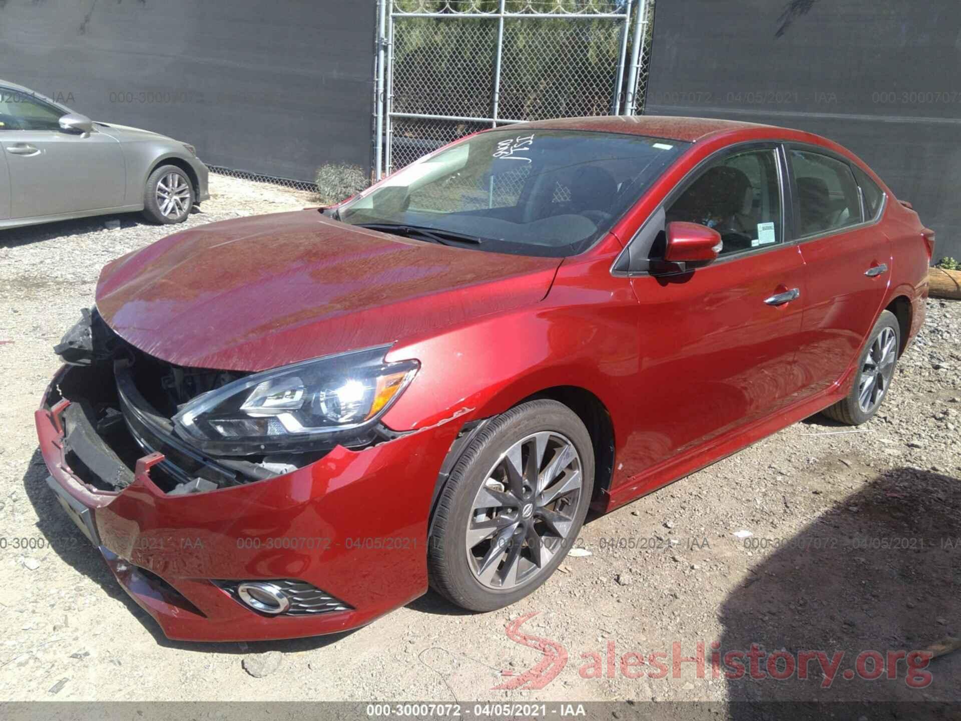 3N1AB7AP1KY214302 2019 NISSAN SENTRA