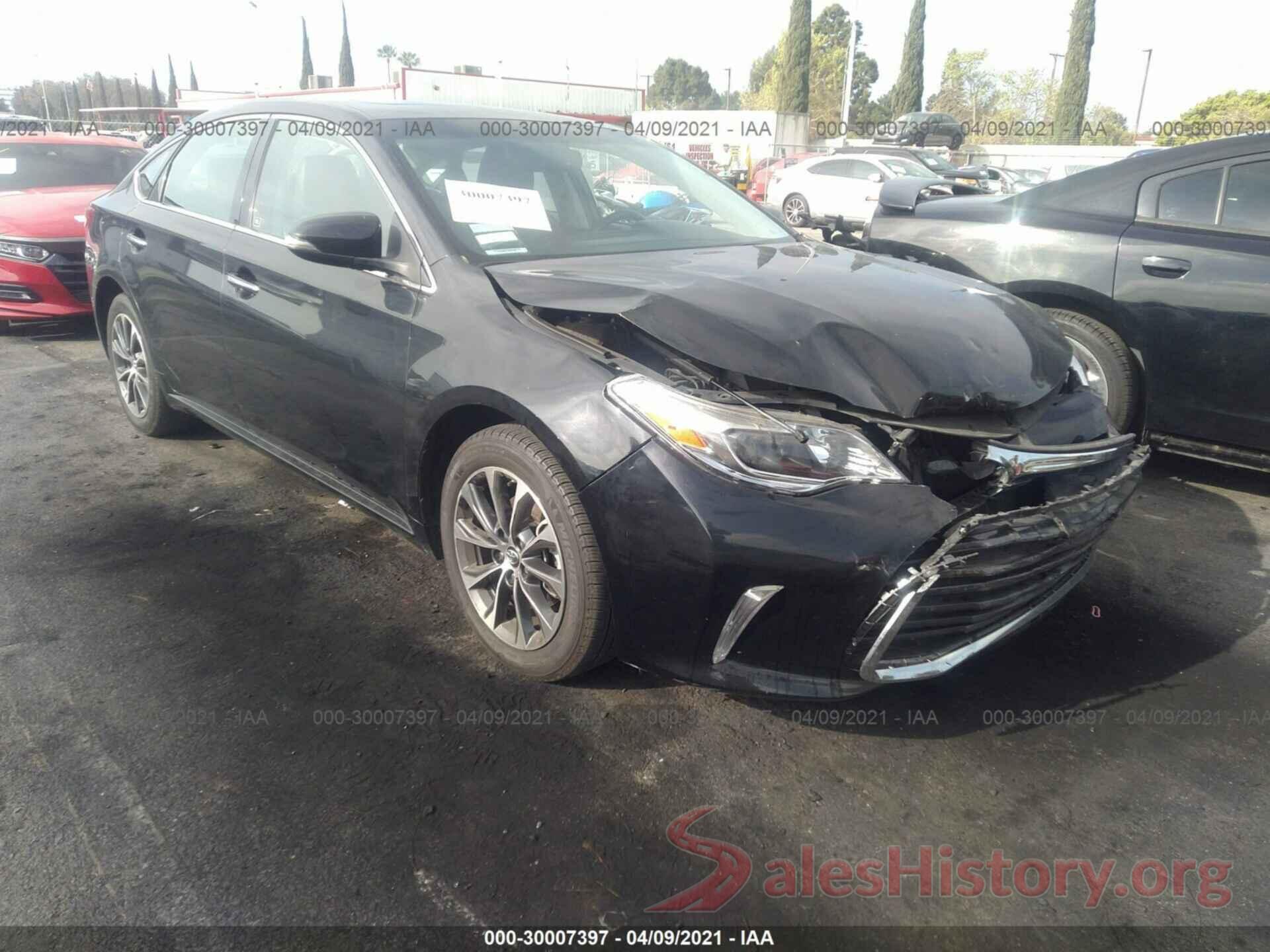 4T1BK1EB6GU207459 2016 TOYOTA AVALON