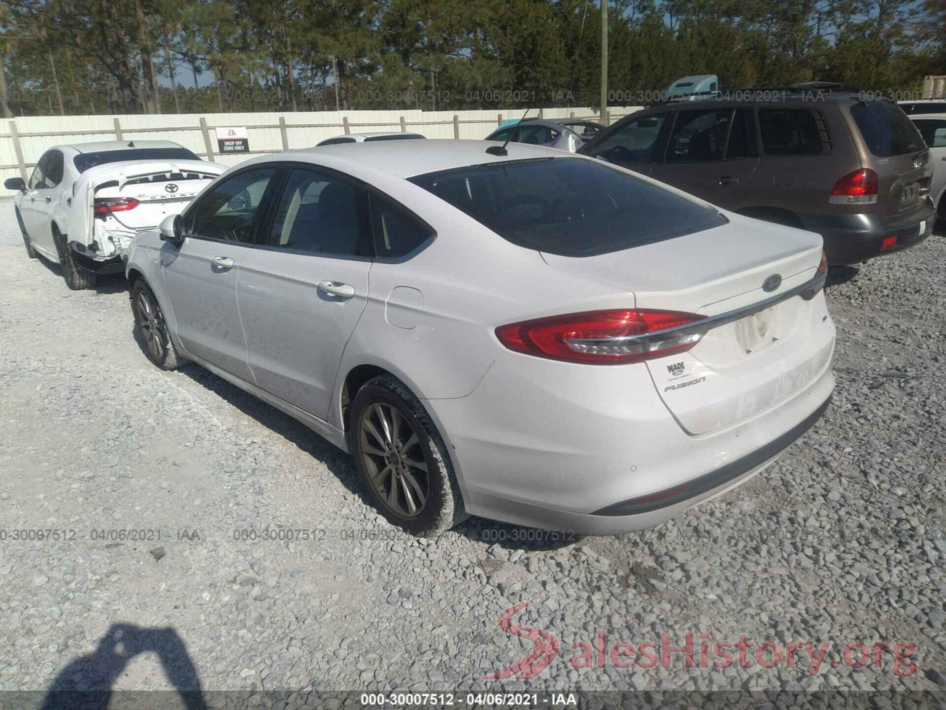 3FA6P0H73HR355625 2017 FORD FUSION