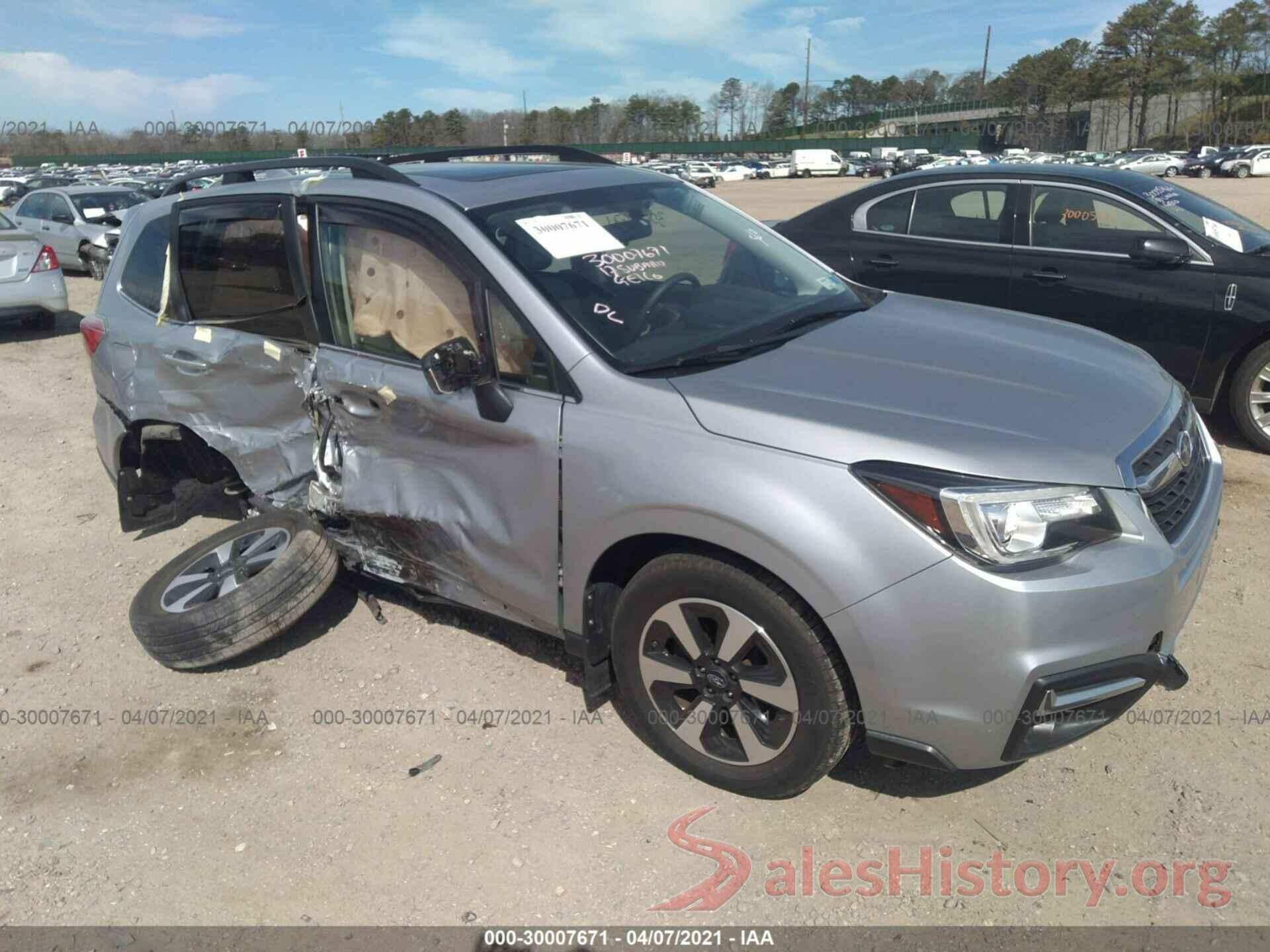 JF2SJARC0HH561757 2017 SUBARU FORESTER