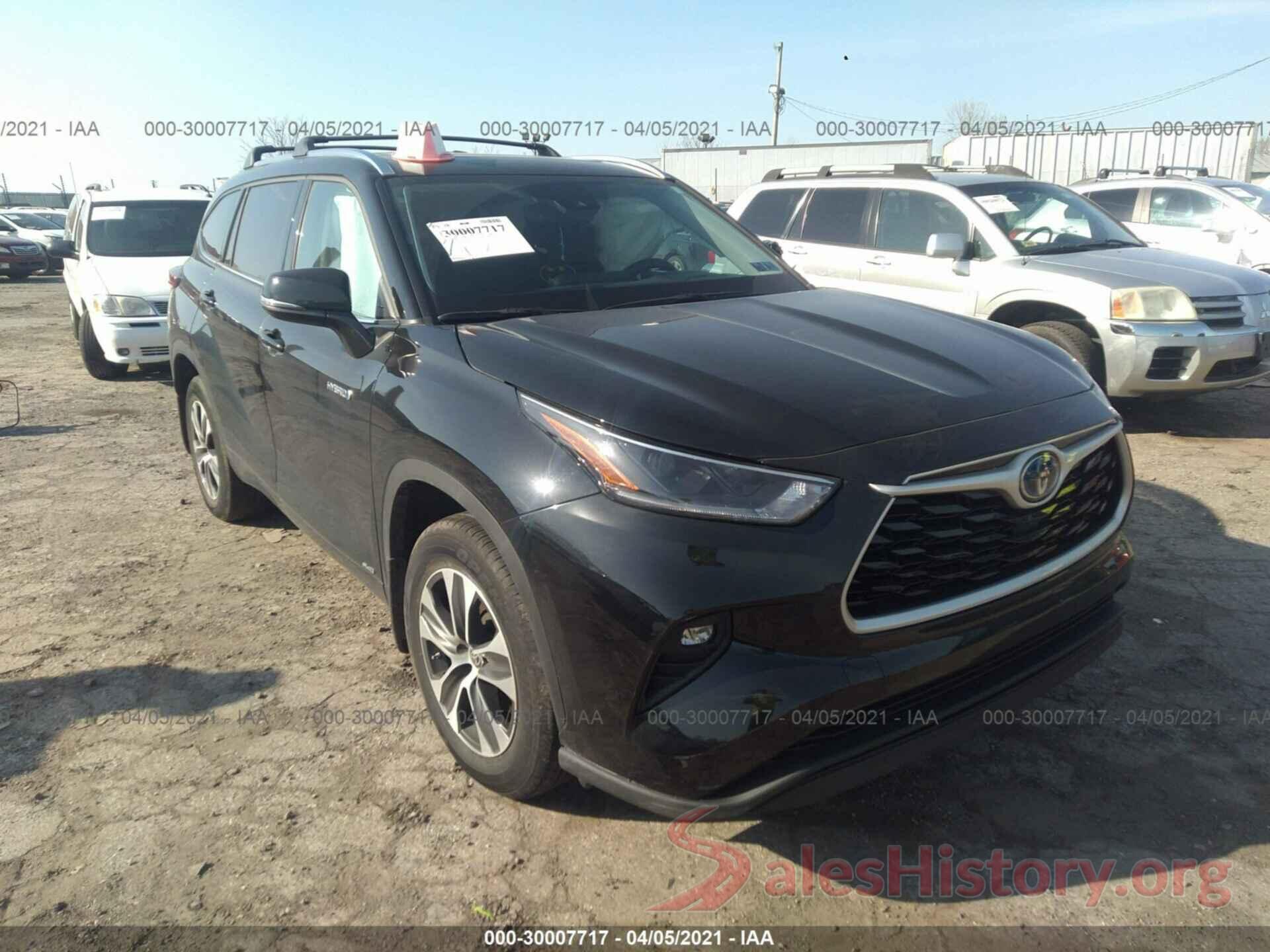 5TDHBRCH6MS518216 2021 TOYOTA HIGHLANDER