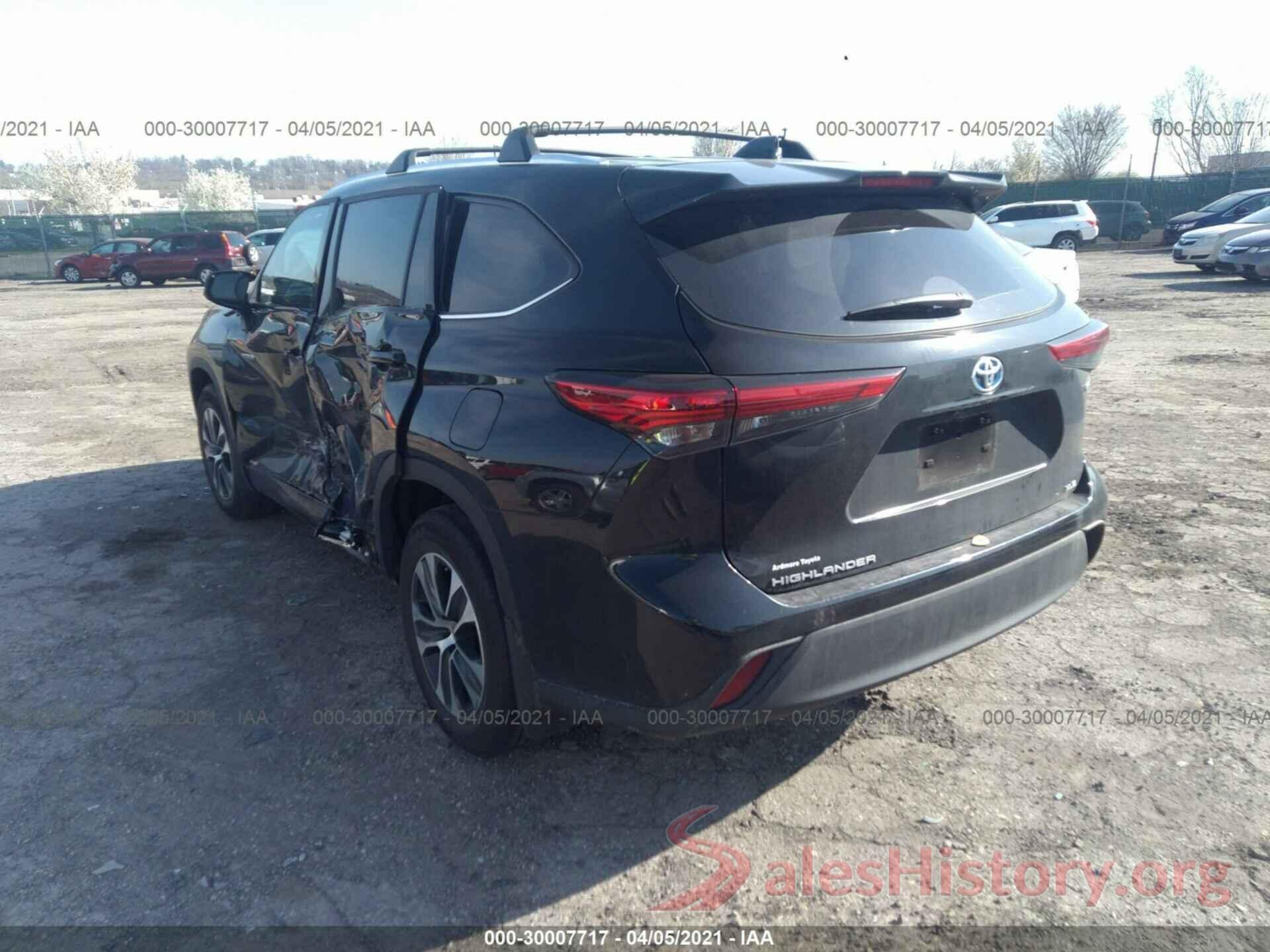 5TDHBRCH6MS518216 2021 TOYOTA HIGHLANDER