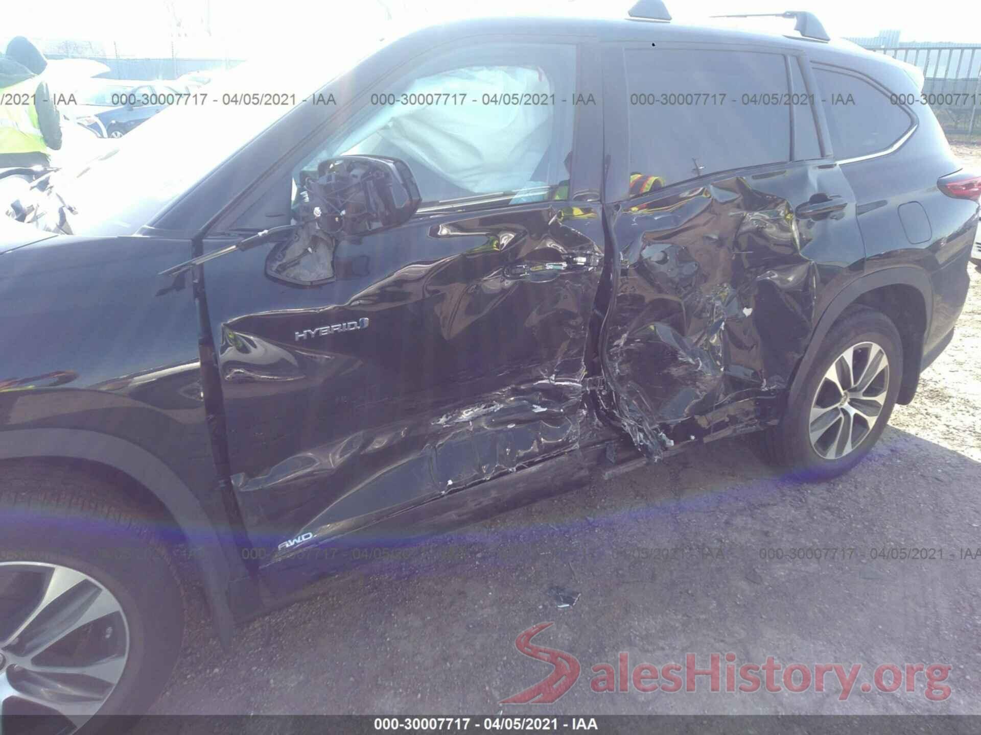 5TDHBRCH6MS518216 2021 TOYOTA HIGHLANDER