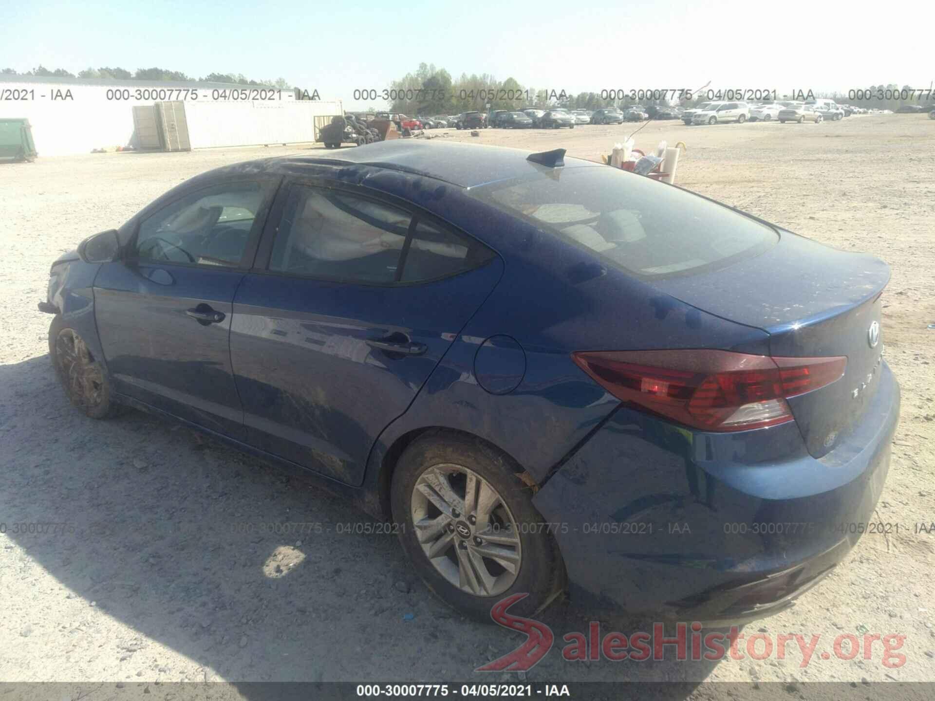 5NPD84LF1KH454006 2019 HYUNDAI ELANTRA