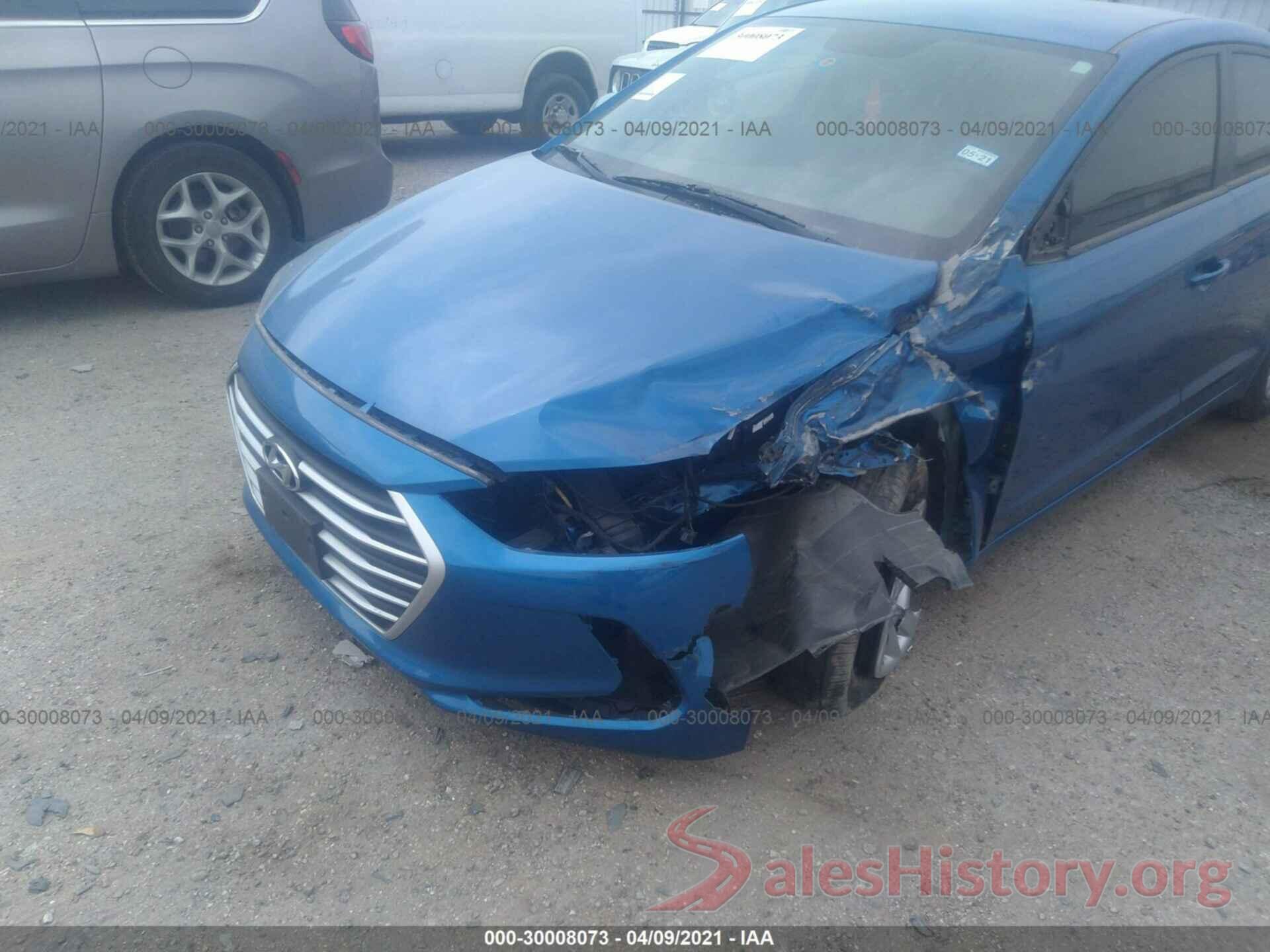 KMHD74LF9JU631601 2018 HYUNDAI ELANTRA