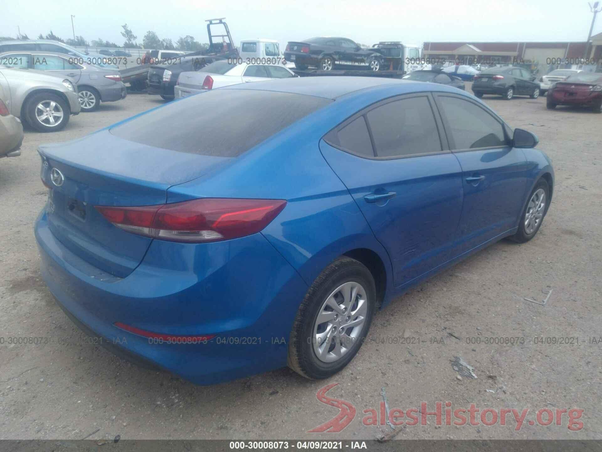 KMHD74LF9JU631601 2018 HYUNDAI ELANTRA