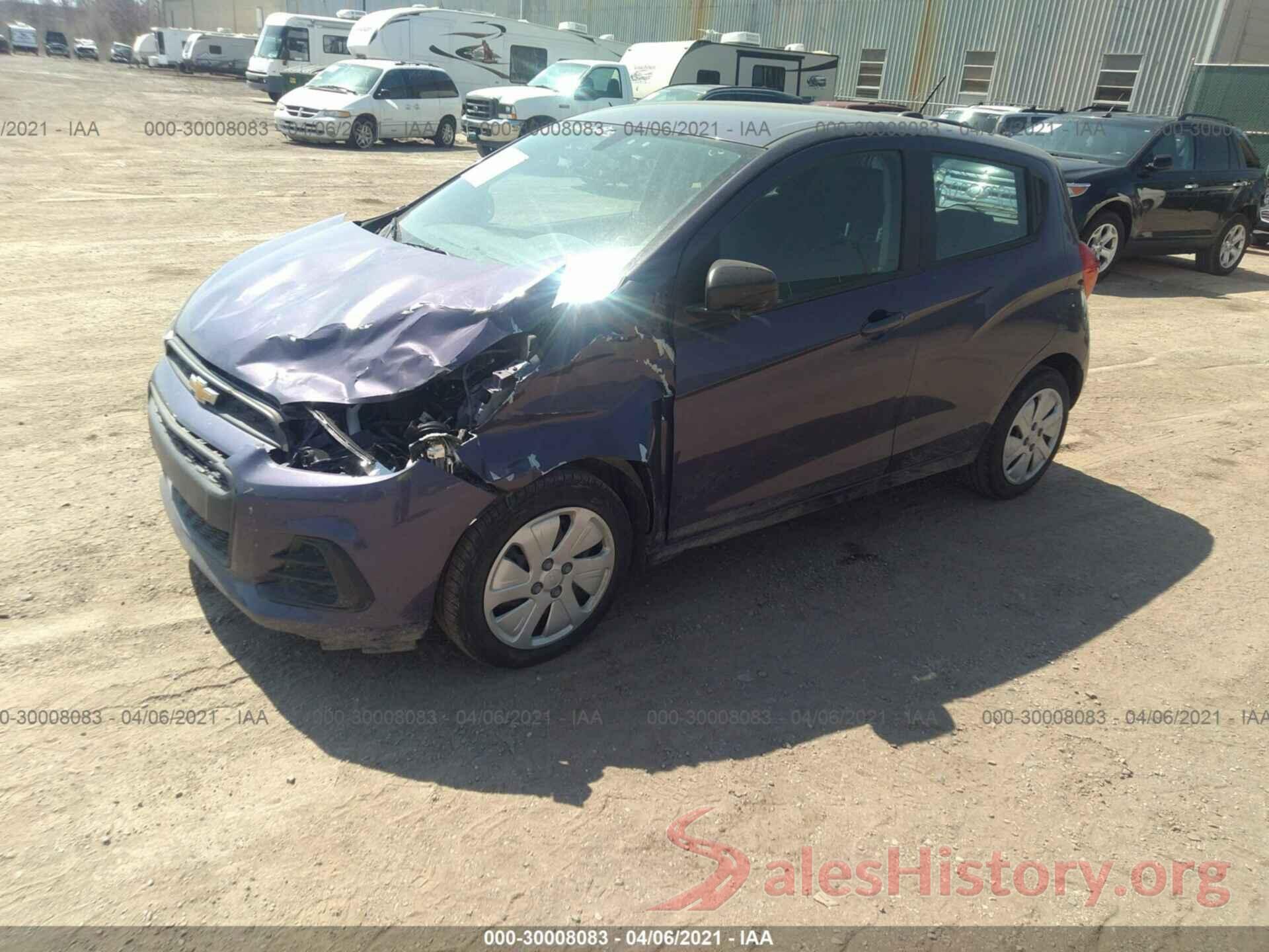 KL8CB6SA4HC736667 2017 CHEVROLET SPARK