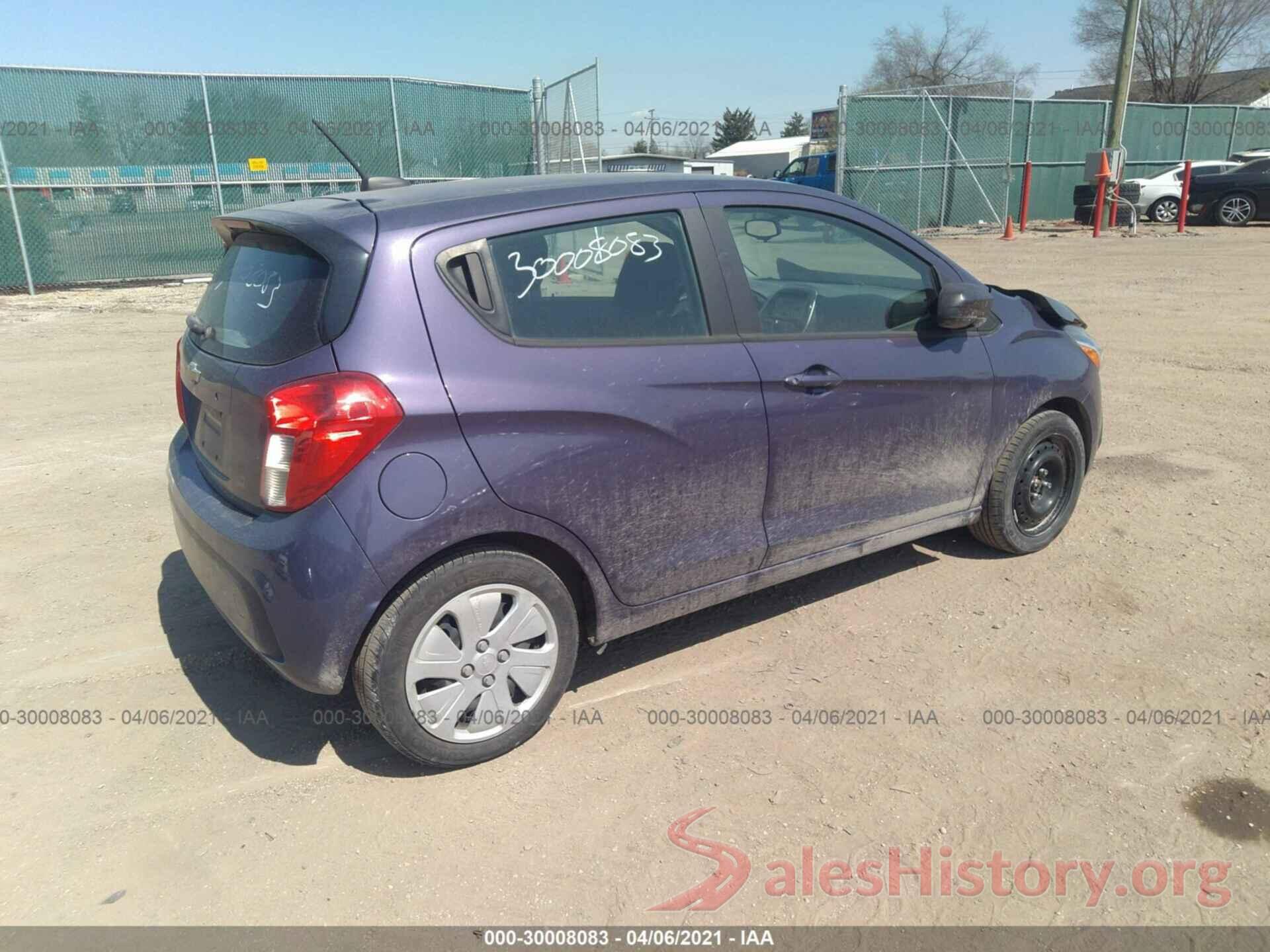 KL8CB6SA4HC736667 2017 CHEVROLET SPARK