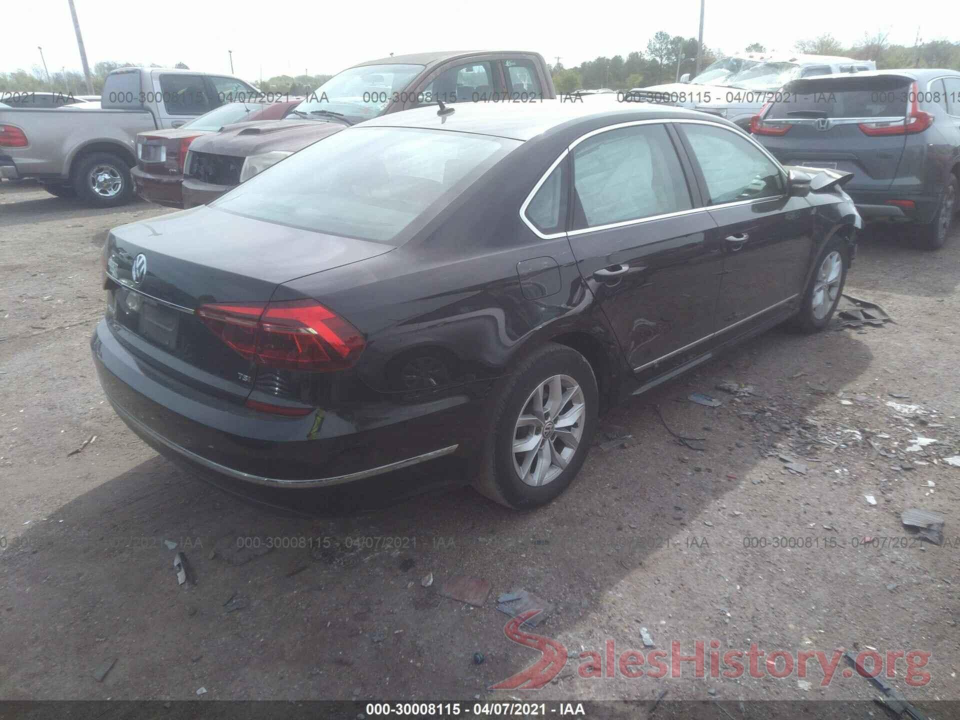 1VWAT7A32HC051259 2017 VOLKSWAGEN PASSAT