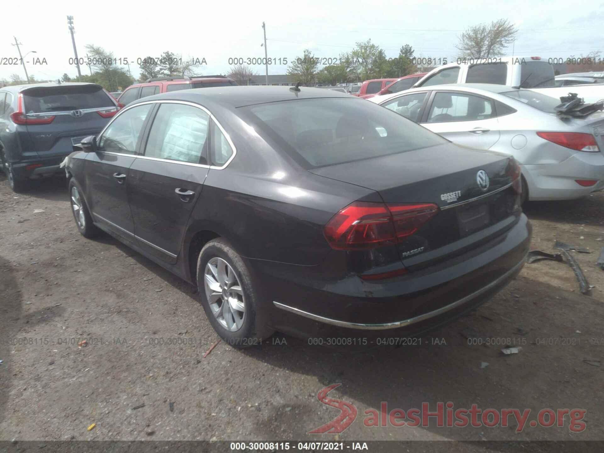 1VWAT7A32HC051259 2017 VOLKSWAGEN PASSAT