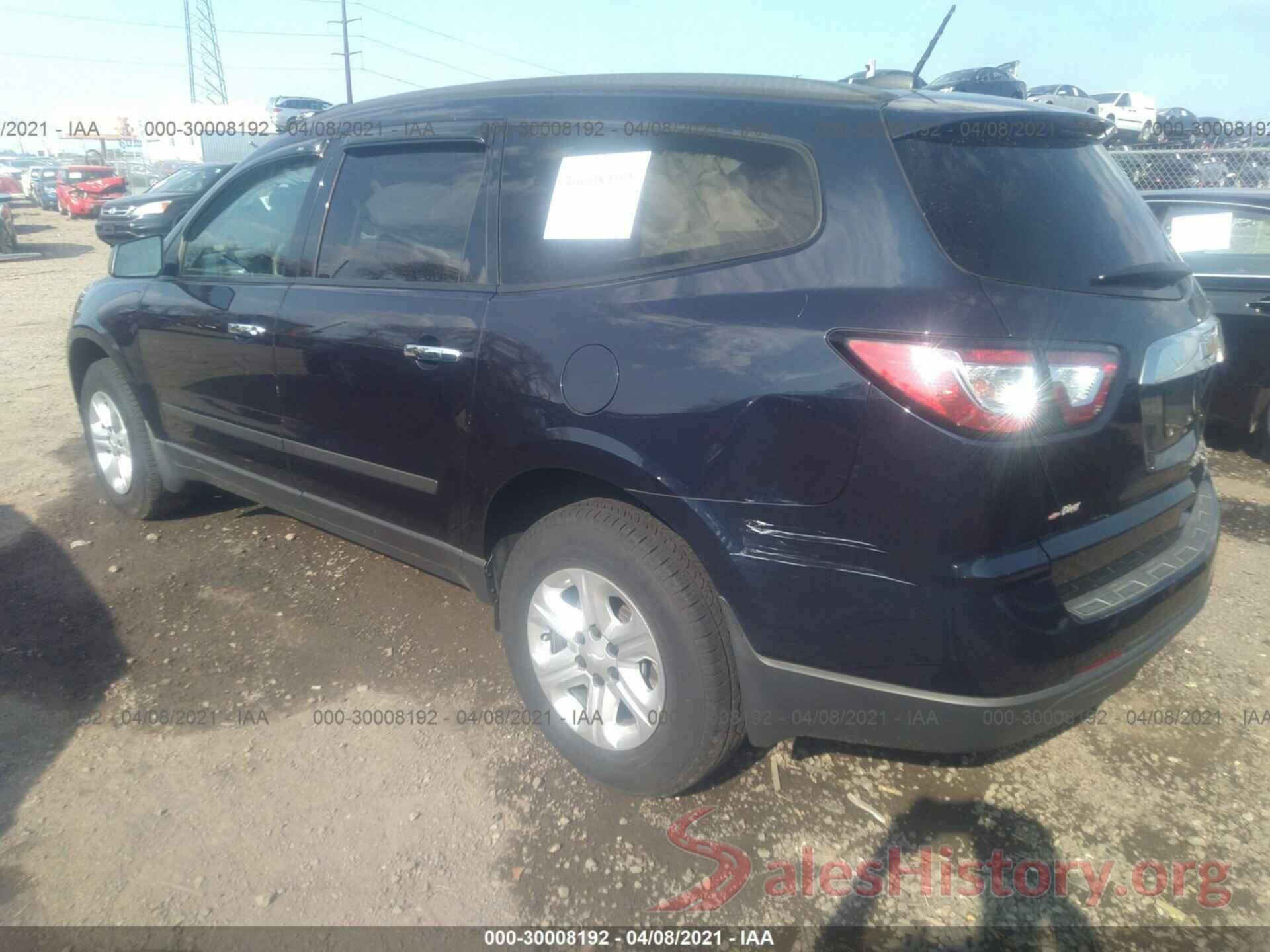 1GNKRFED8GJ150348 2016 CHEVROLET TRAVERSE