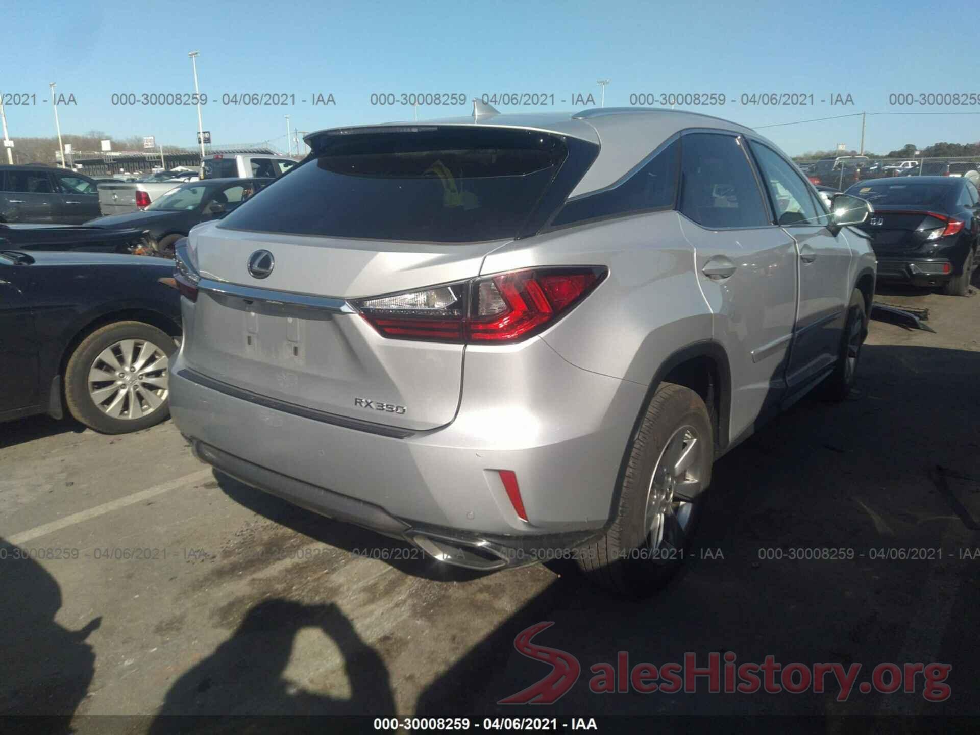 2T2BZMCA1KC197761 2019 LEXUS RX