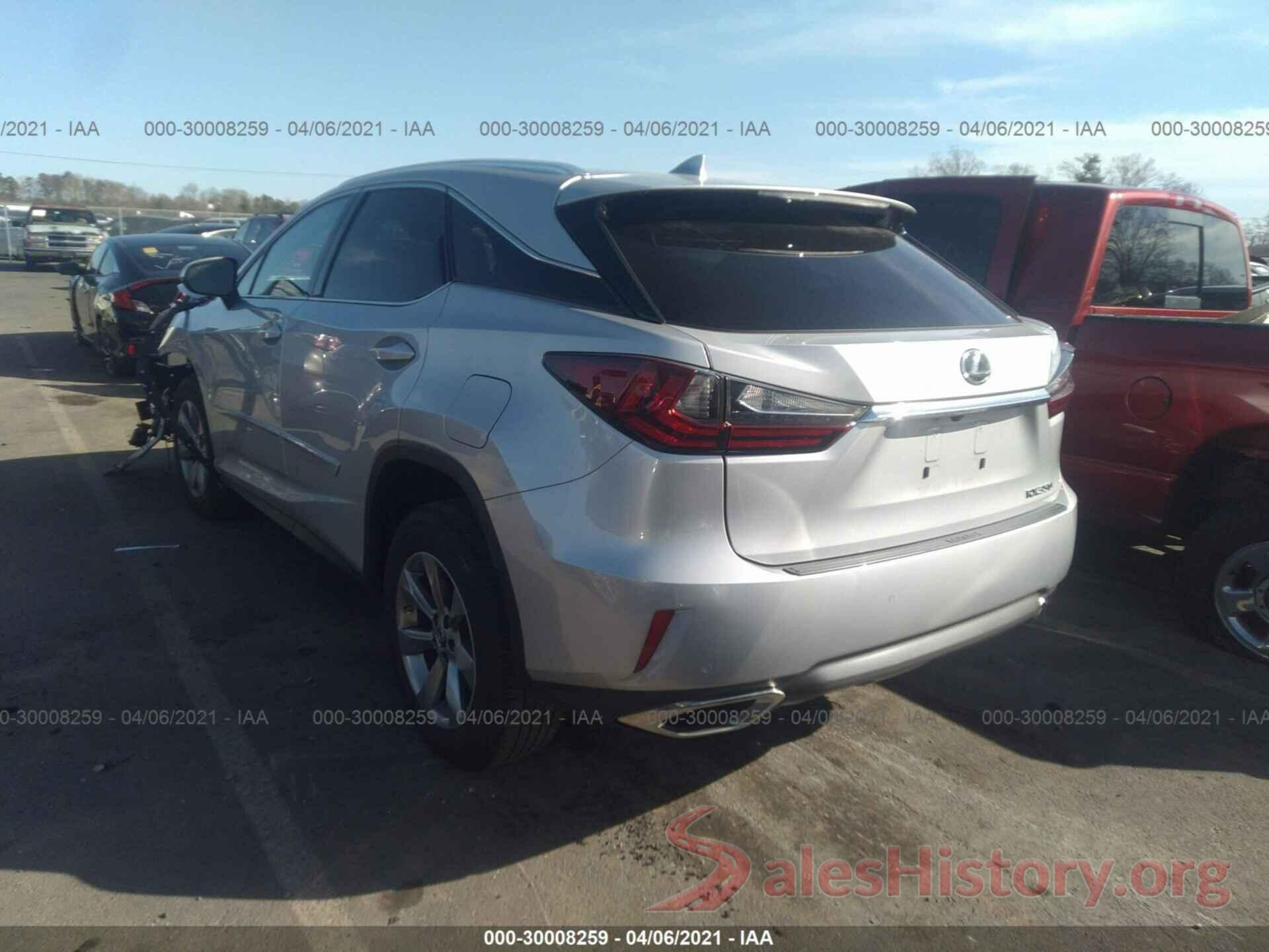 2T2BZMCA1KC197761 2019 LEXUS RX