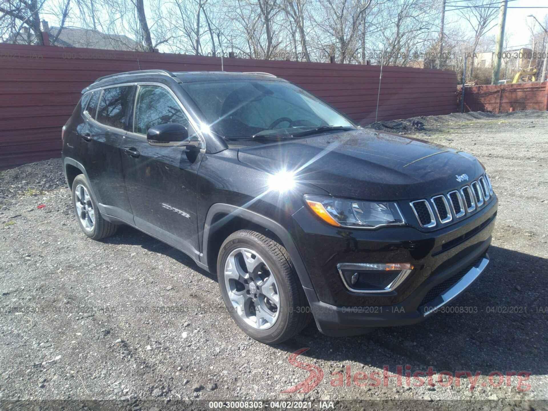 3C4NJDCB7KT806401 2019 JEEP COMPASS