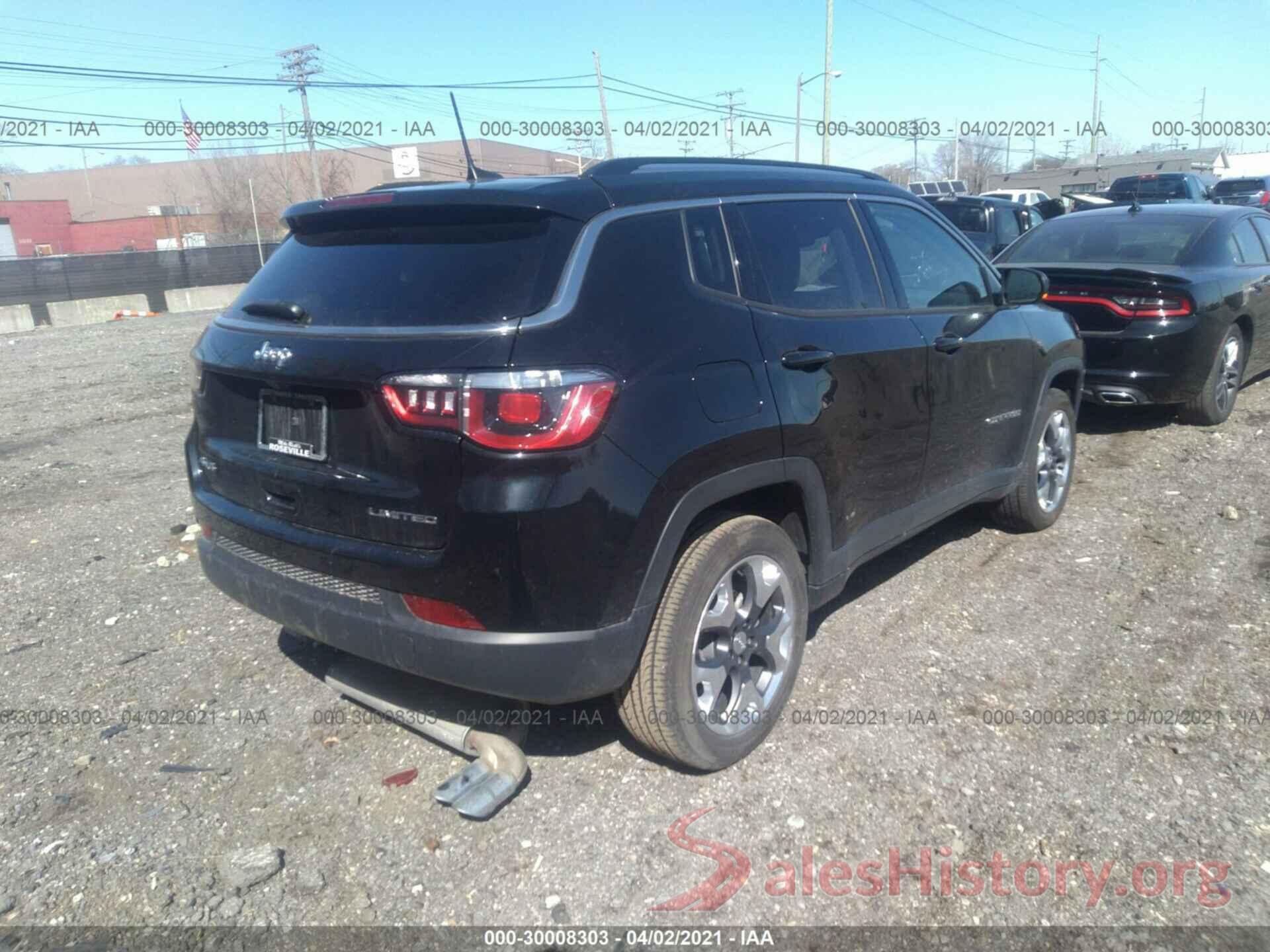 3C4NJDCB7KT806401 2019 JEEP COMPASS