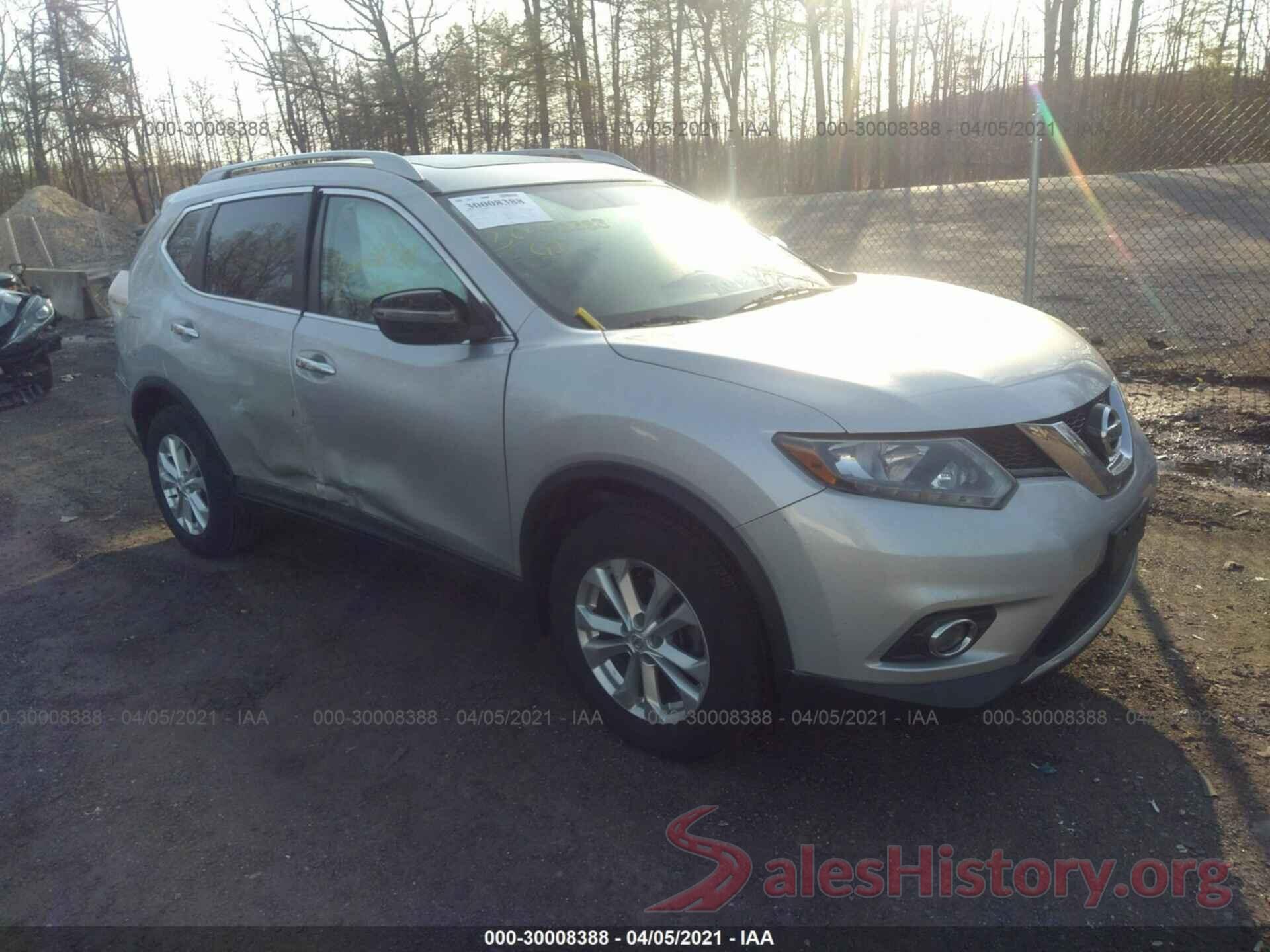 5N1AT2MV1GC827541 2016 NISSAN ROGUE