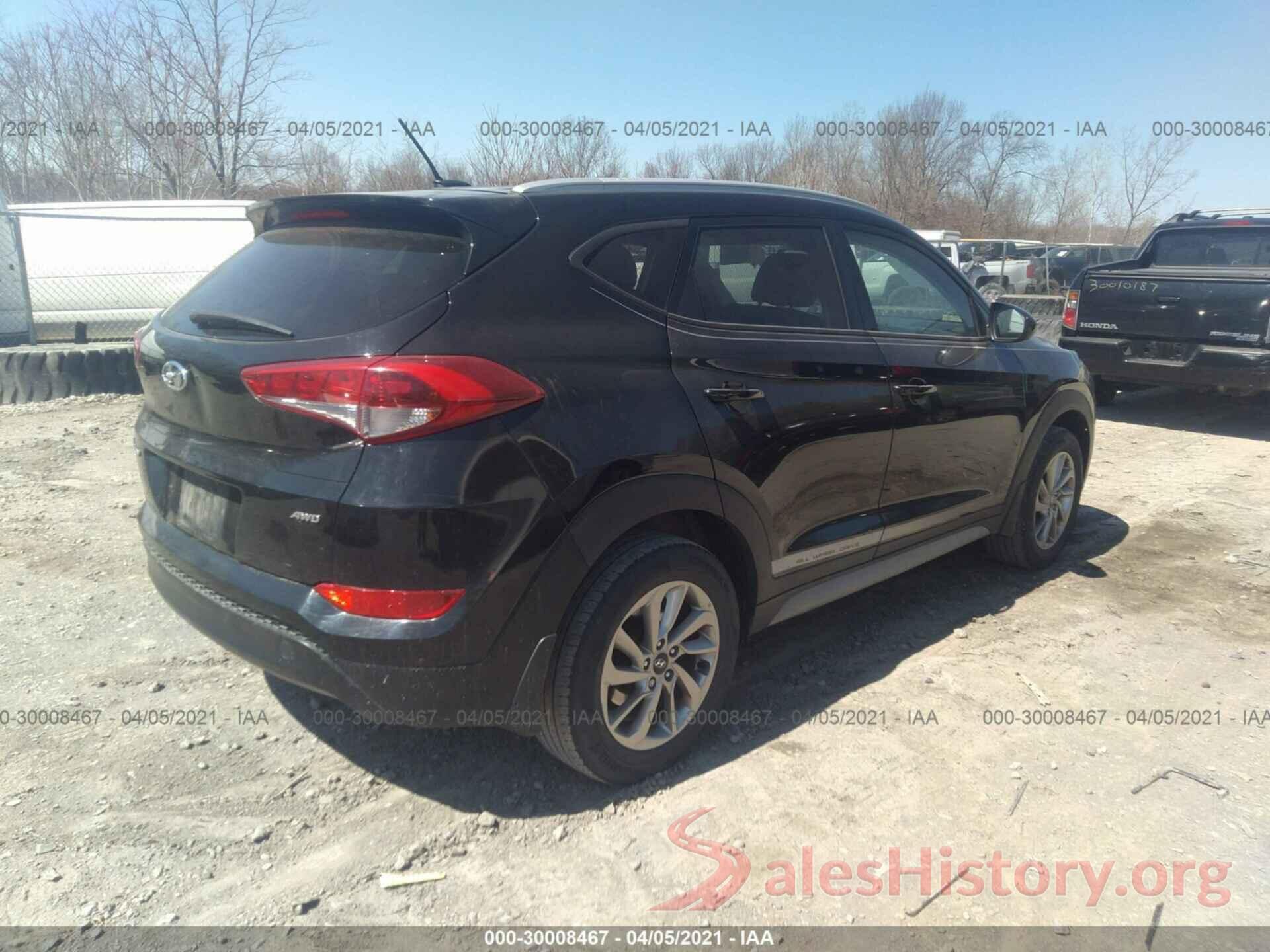 KM8J3CA48HU446444 2017 HYUNDAI TUCSON