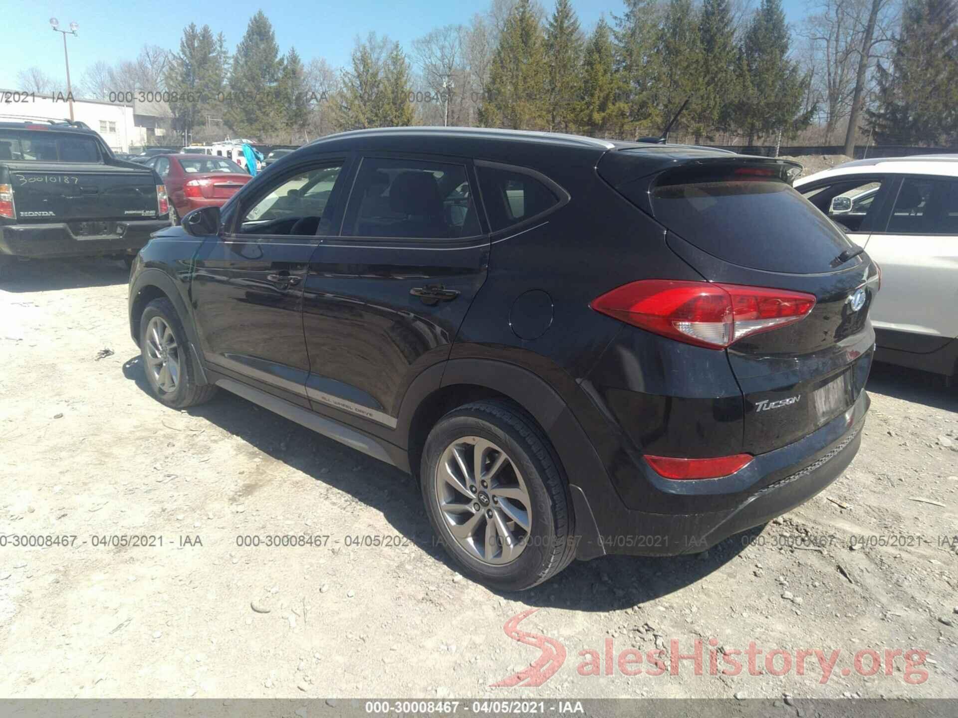 KM8J3CA48HU446444 2017 HYUNDAI TUCSON