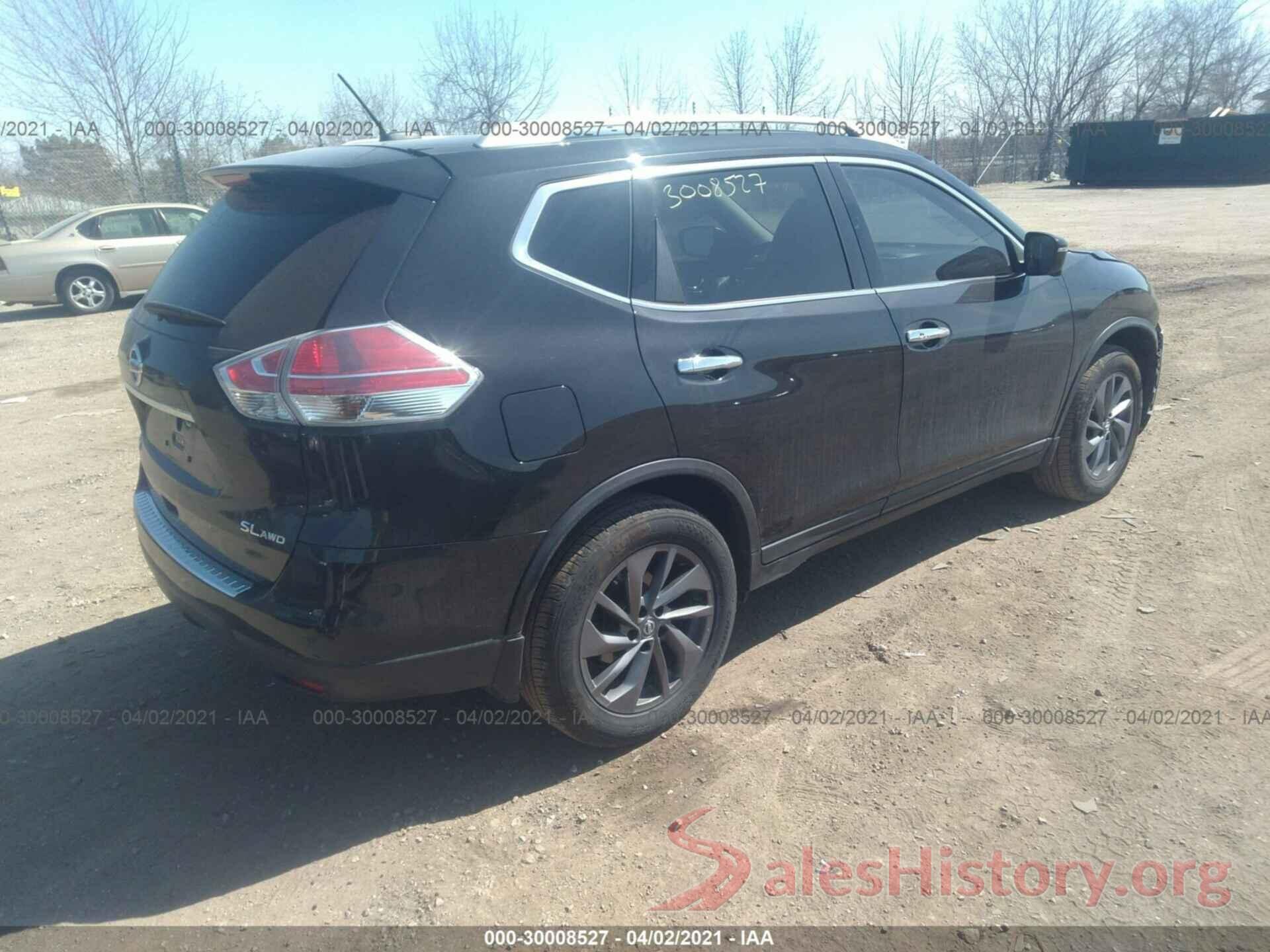 5N1AT2MV8GC911386 2016 NISSAN ROGUE