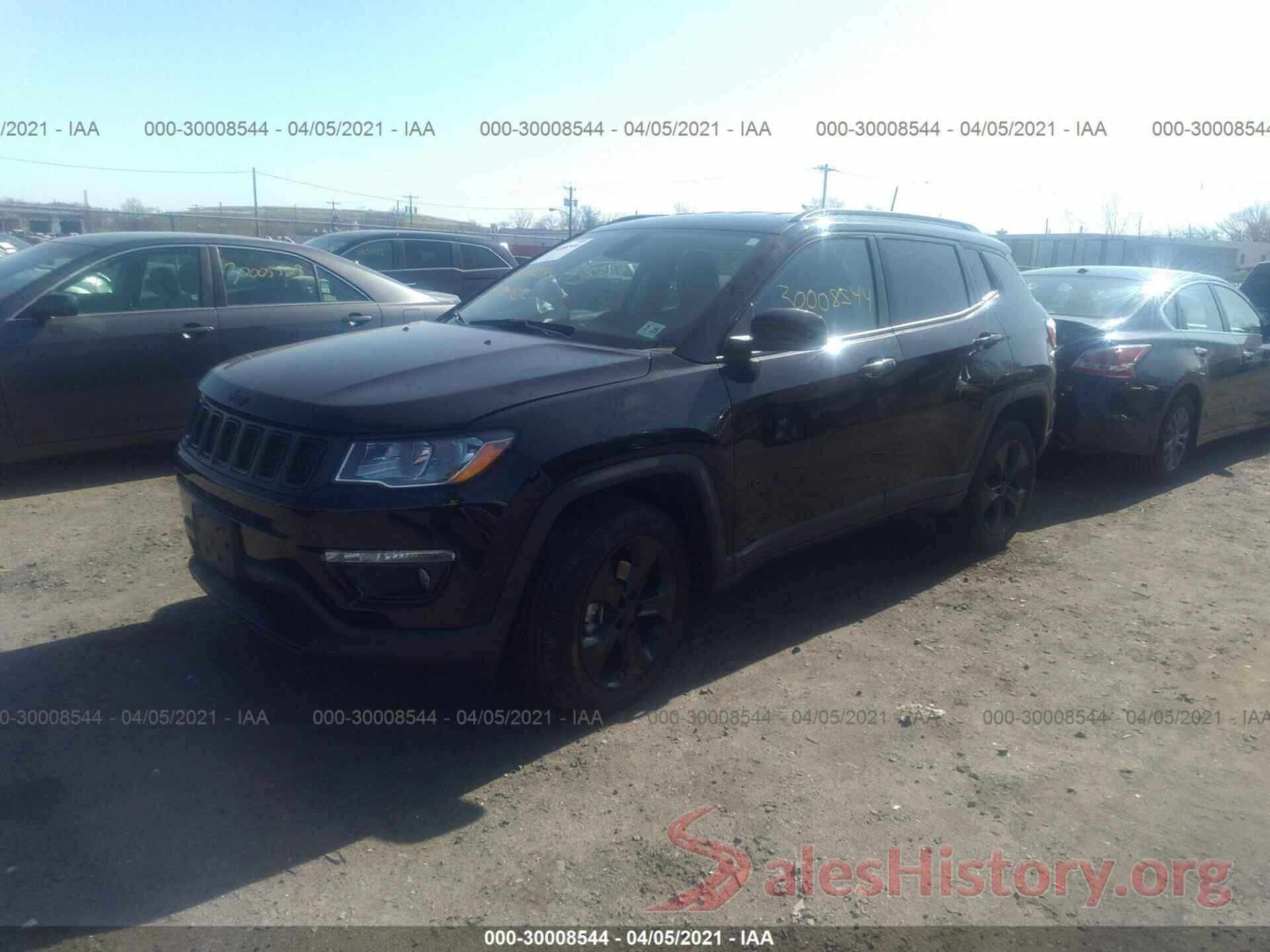 3C4NJDBB6LT209954 2020 JEEP COMPASS