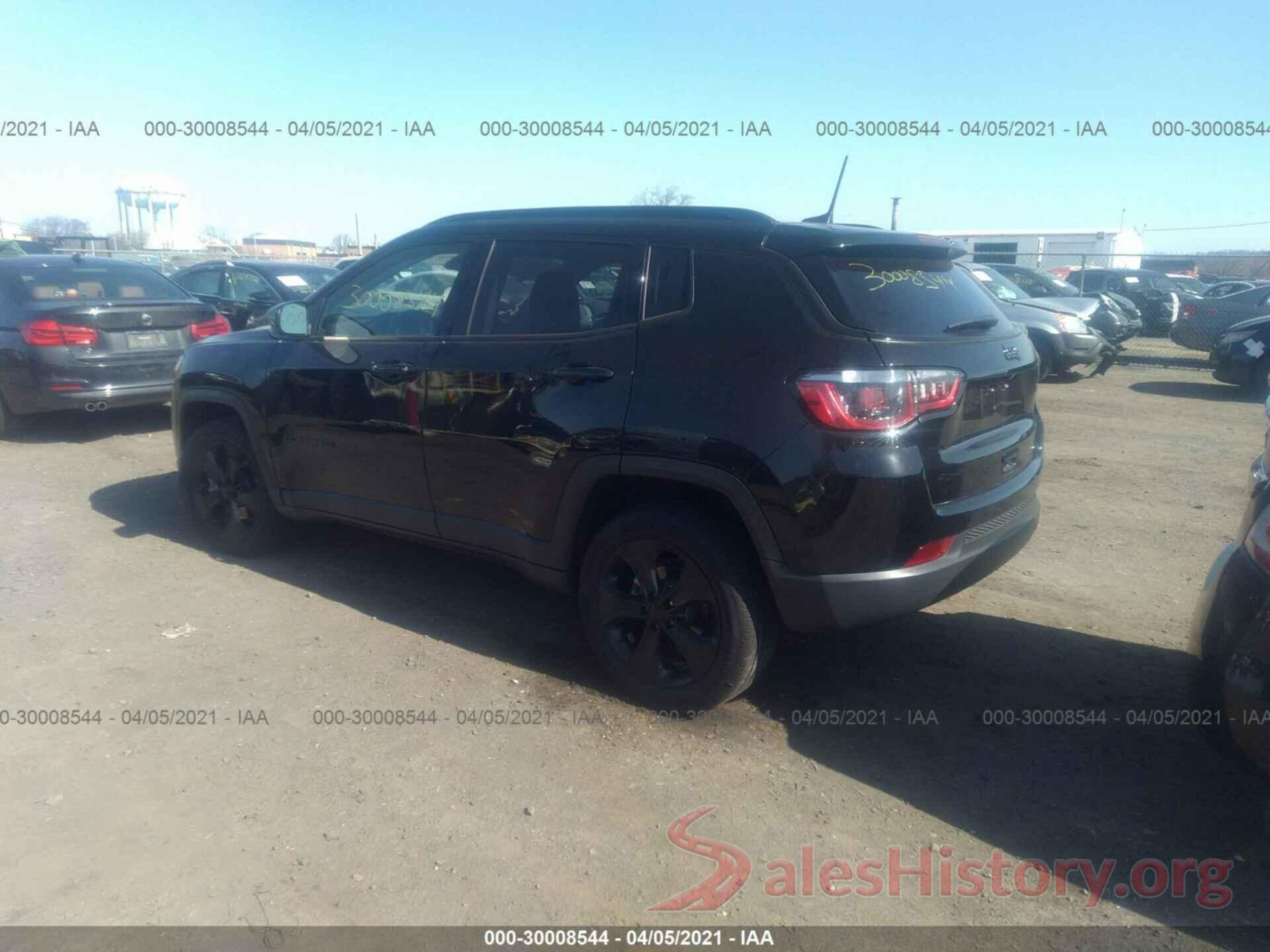 3C4NJDBB6LT209954 2020 JEEP COMPASS