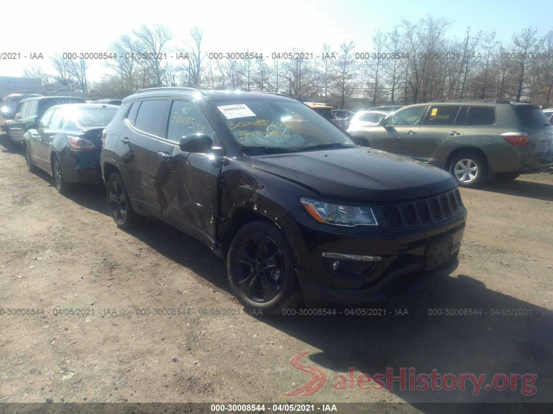 3C4NJDBB6LT209954 2020 JEEP COMPASS