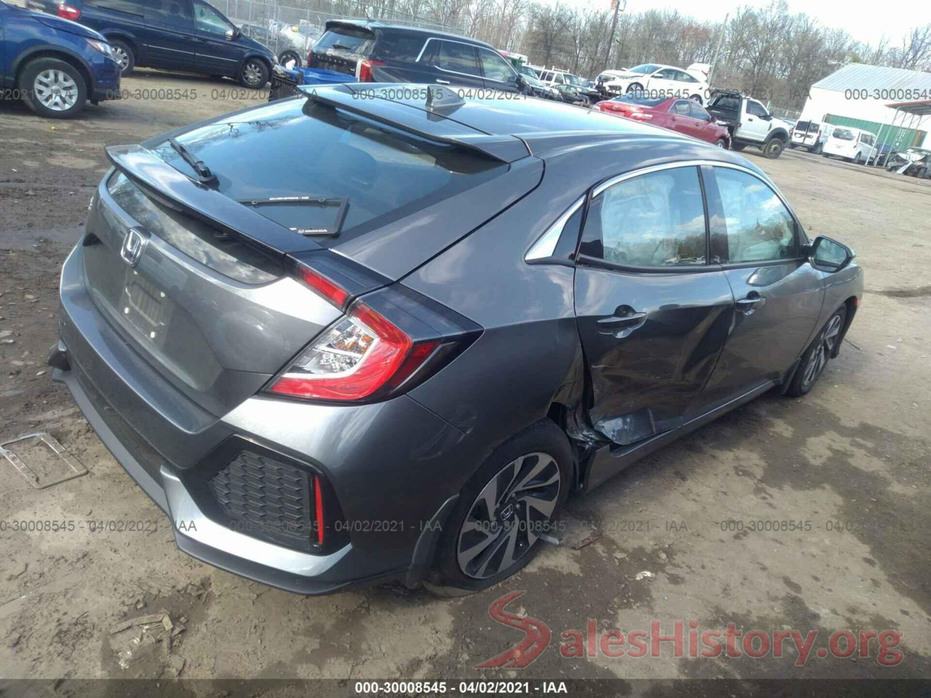 SHHFK7H34KU417264 2019 HONDA CIVIC HATCHBACK